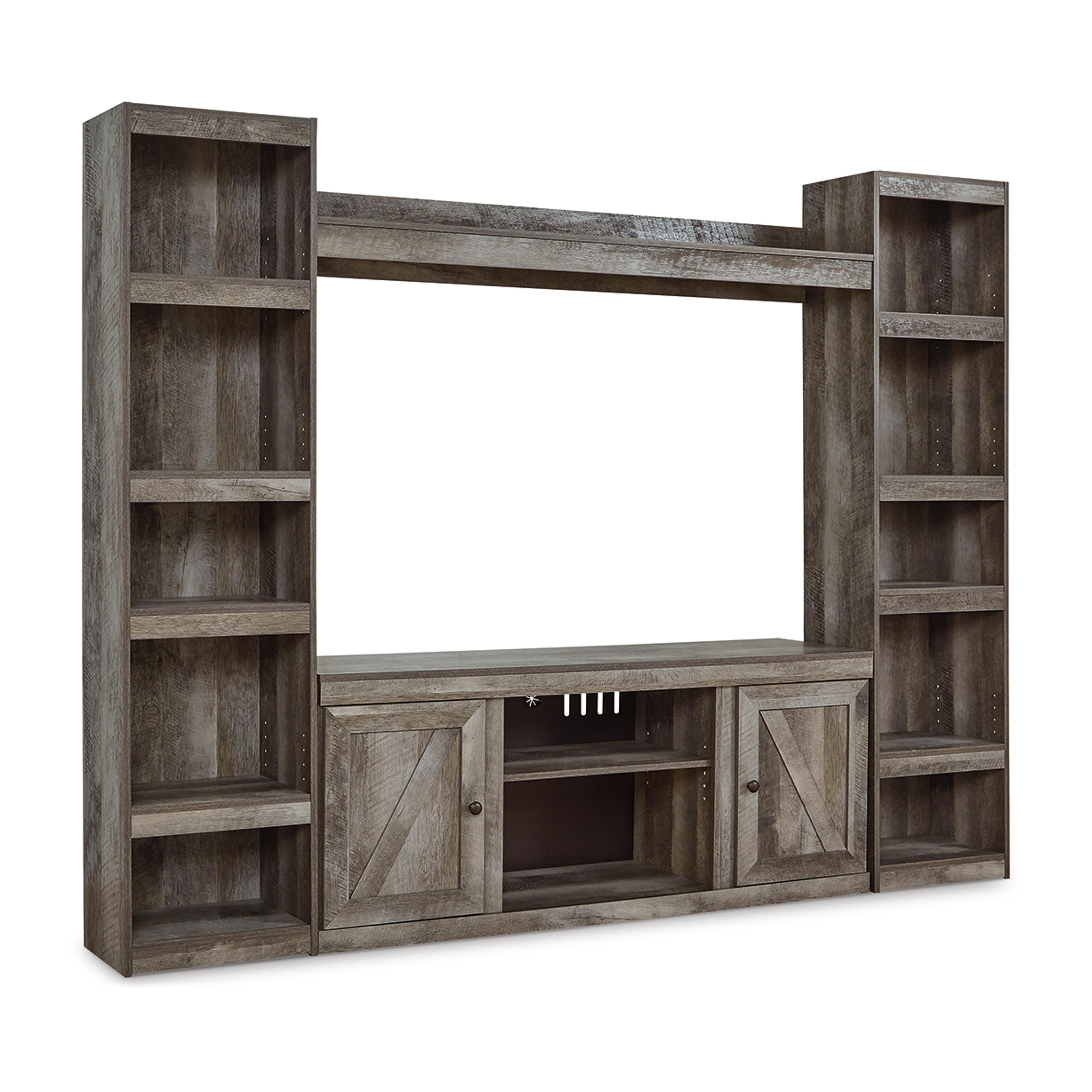 Wynnlow 4-Piece Entertainment Center, Gray, large