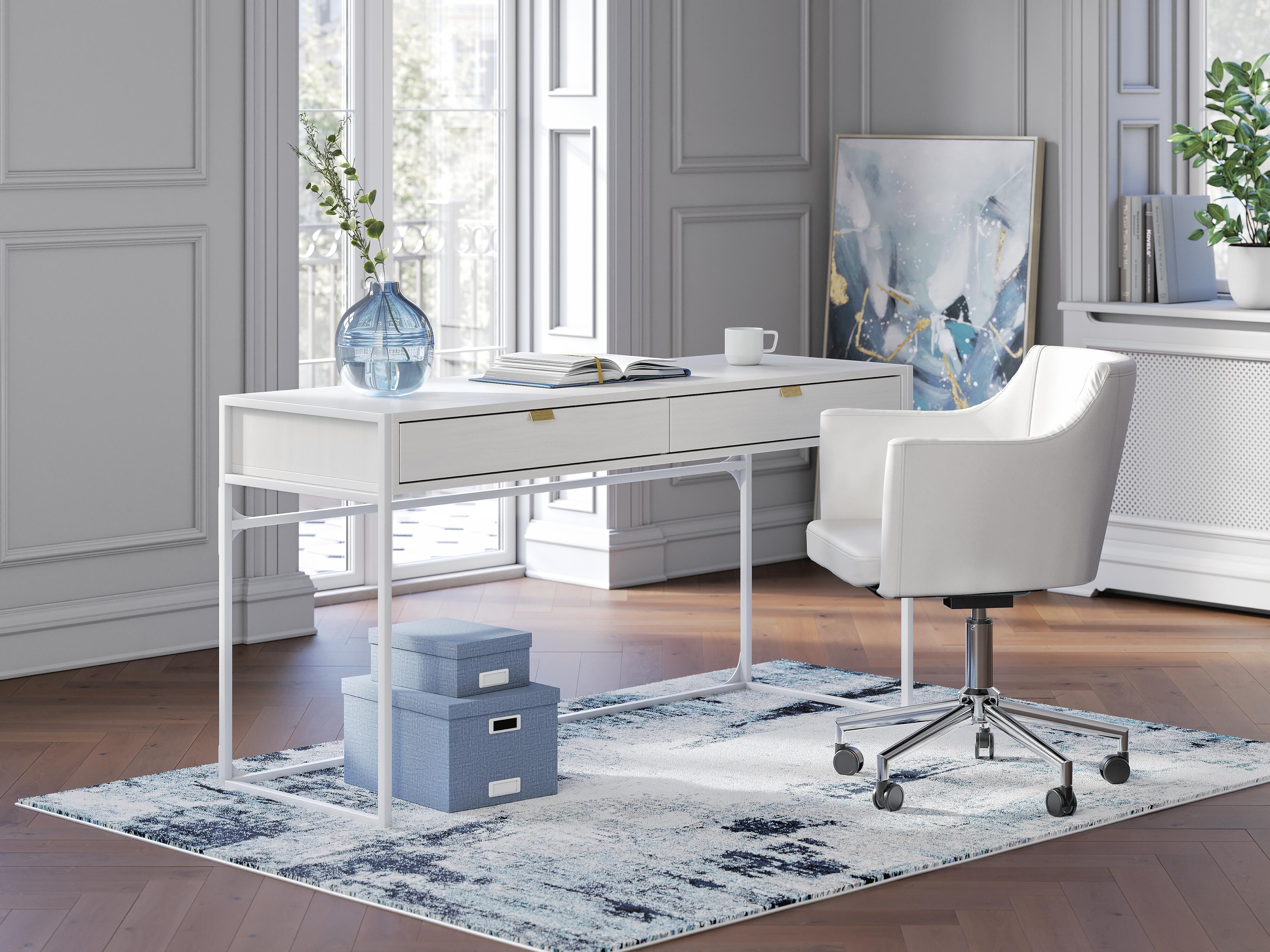 テーブル・机 Igors new desk Amazon.com: LITTLE TREE 62-Inch Home Office Computer Desk, Large
