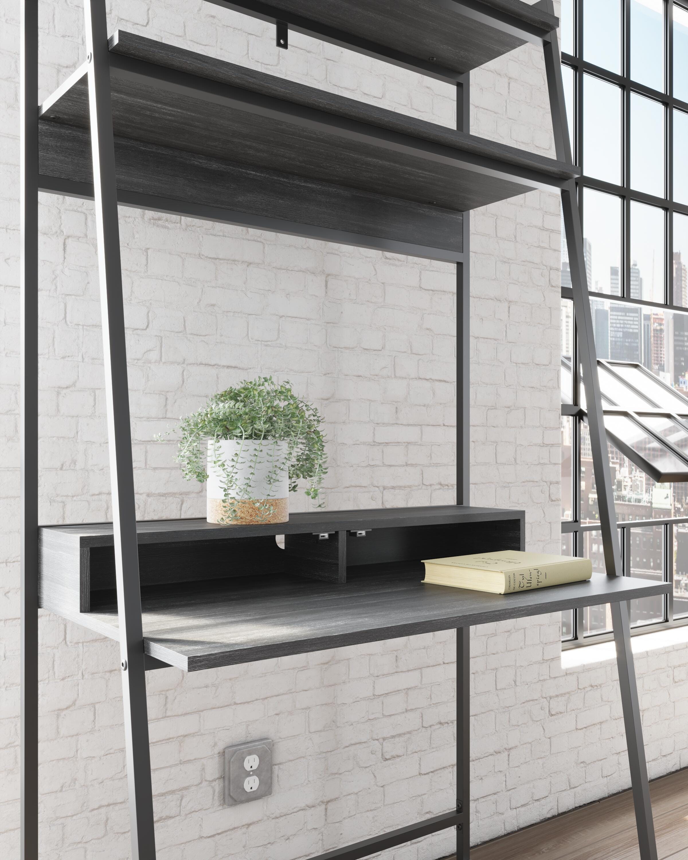 Yarlow 36" Home Office Desk with Shelf - image 9