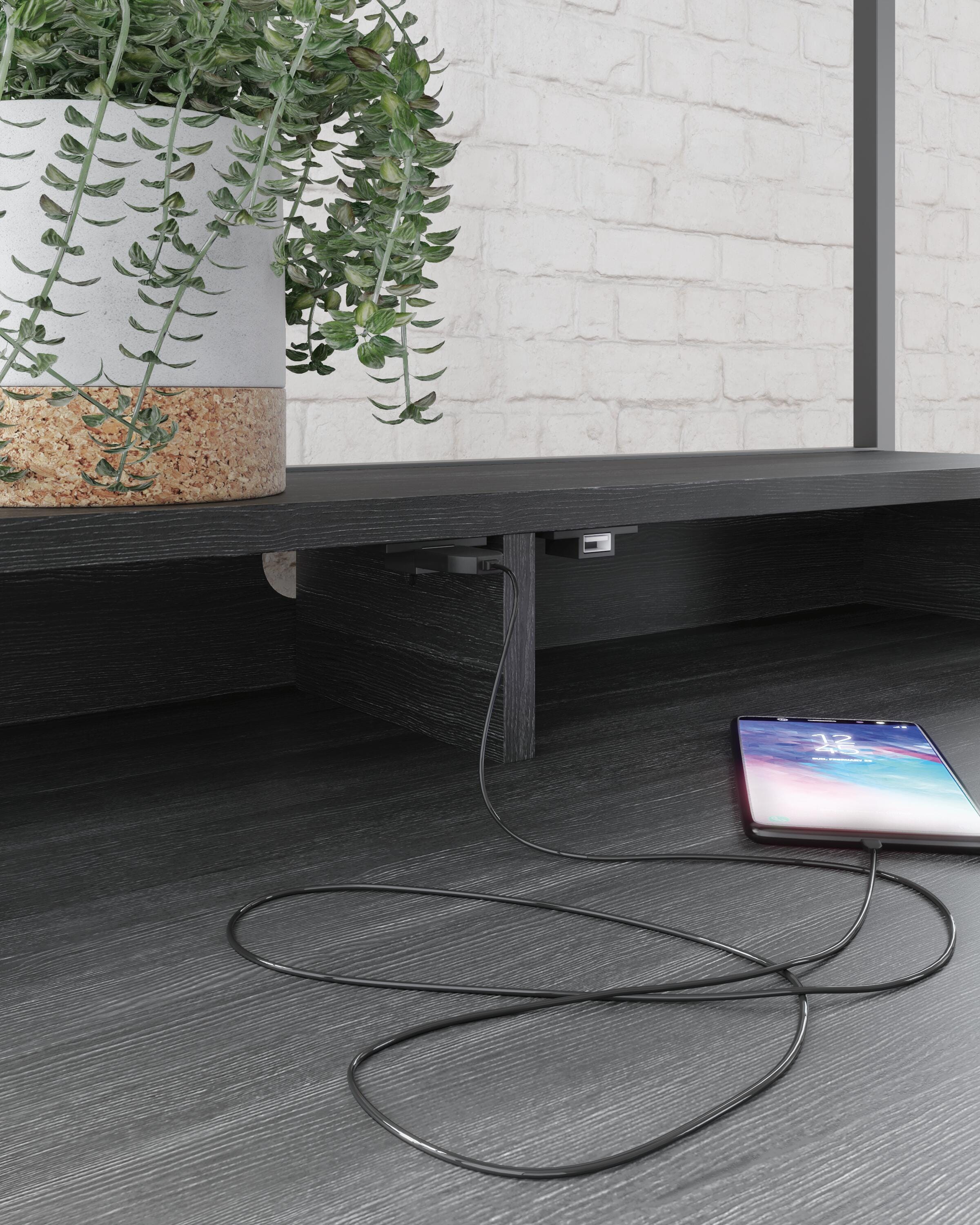Yarlow 36" Home Office Desk with Shelf - image 10