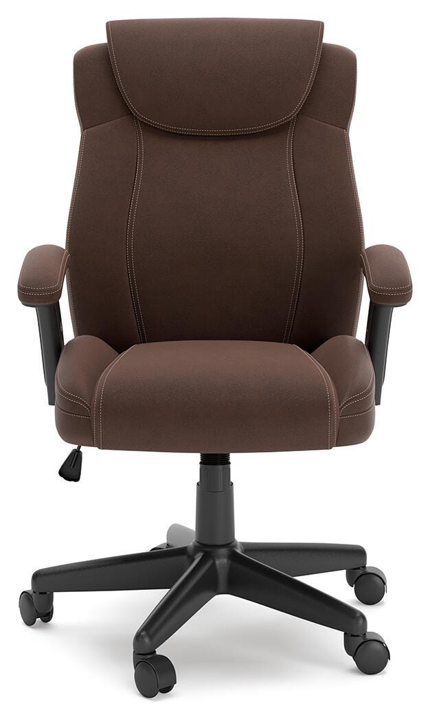 Corbindale Home Office Chair, Brown/Black, large