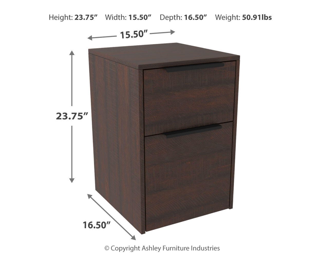 Camiburg 2 Drawer File Cabinet | Ashley