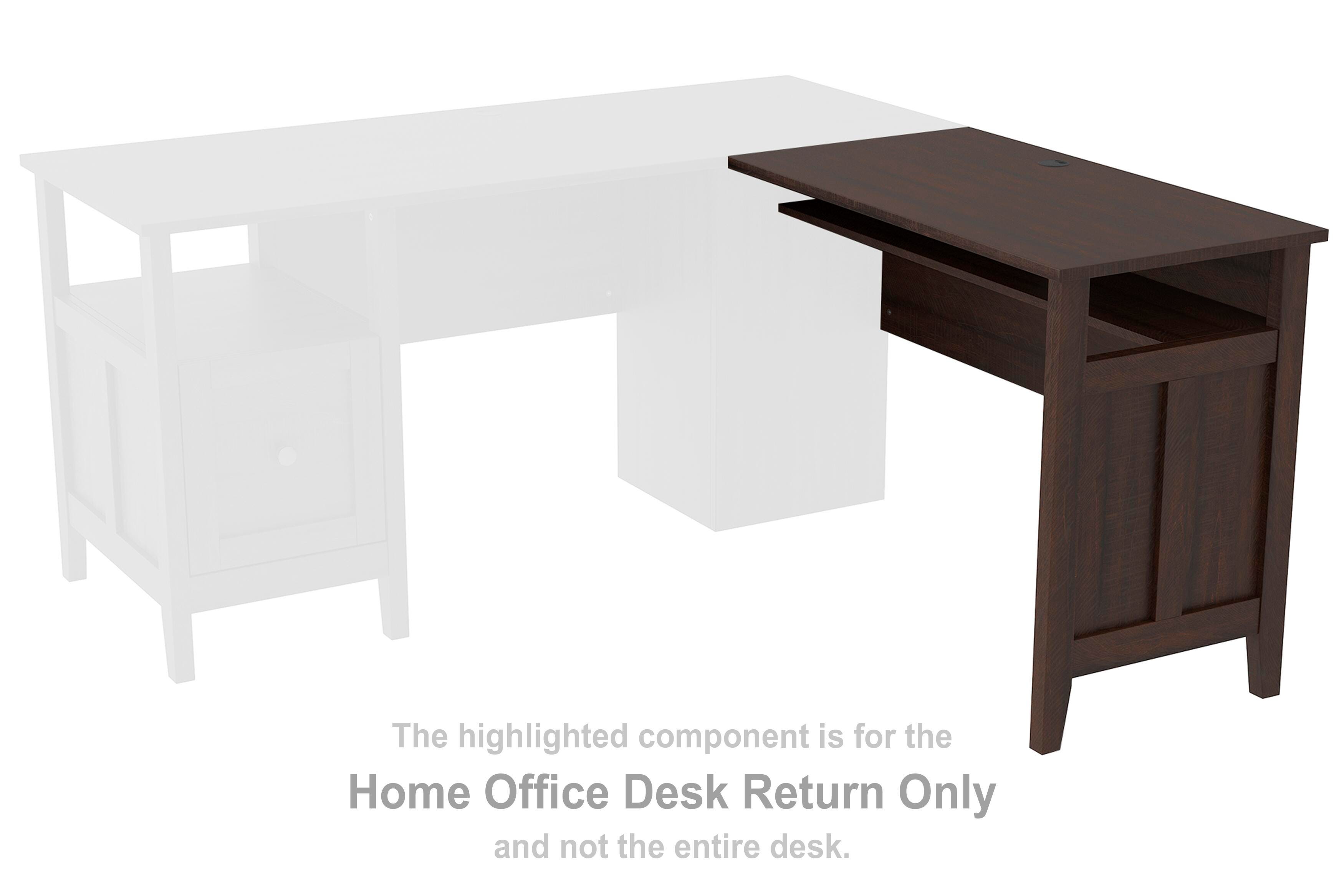 Camiburg Home Office Desk Return, , large