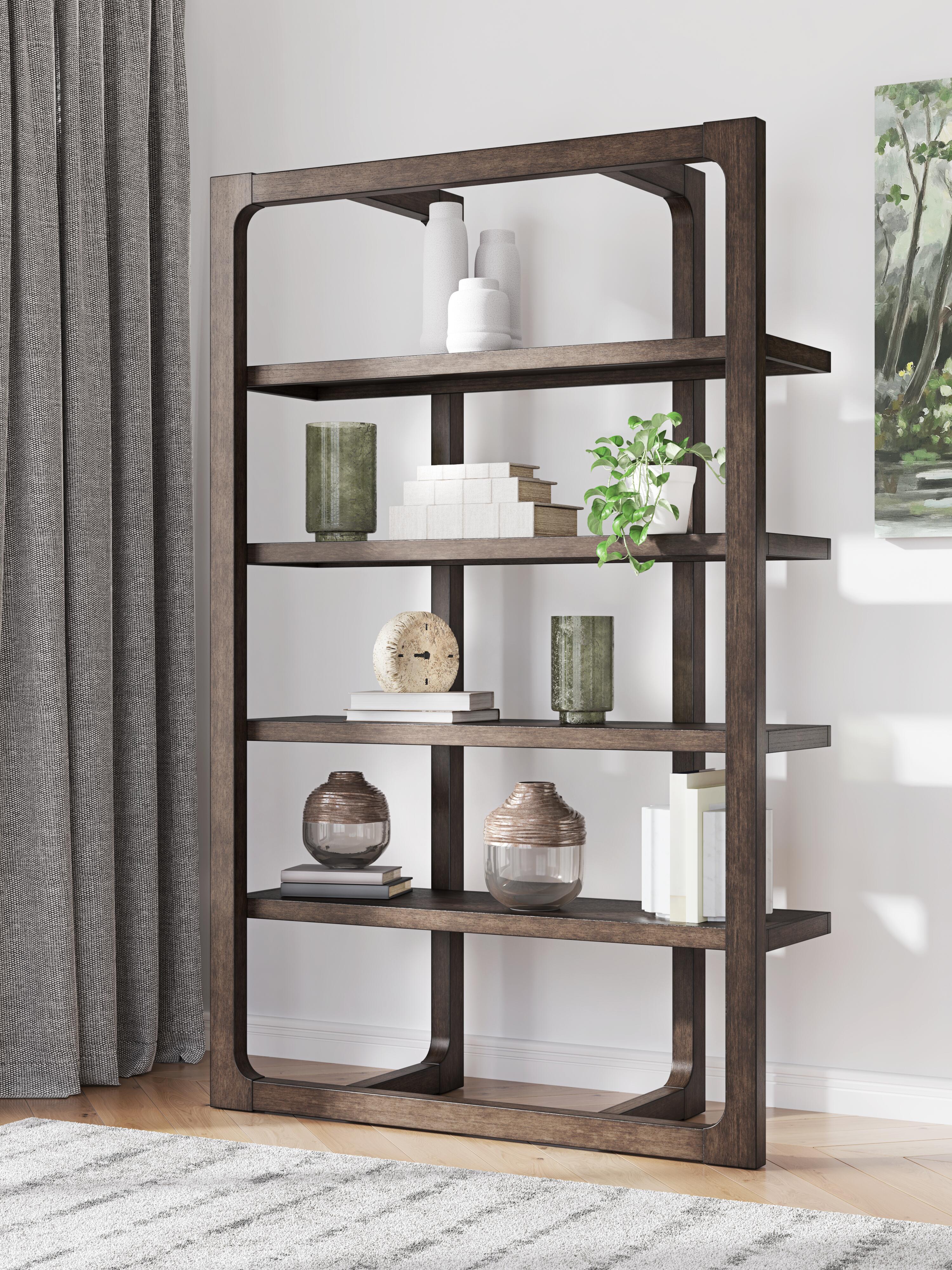 Breckington 76" Bookcase, , rollover