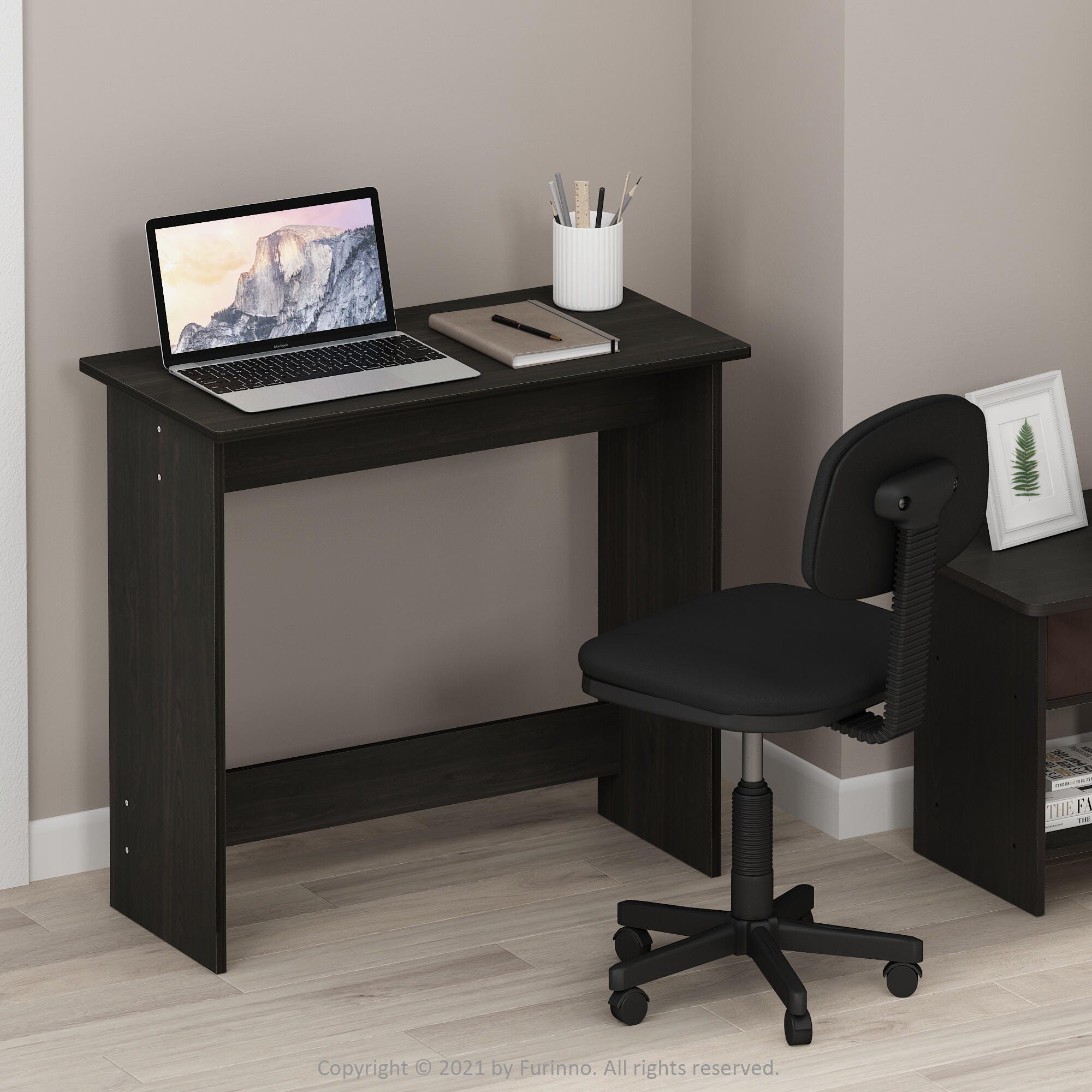 Multipurpose Simplistic 35" Home Office Desk, , rollover