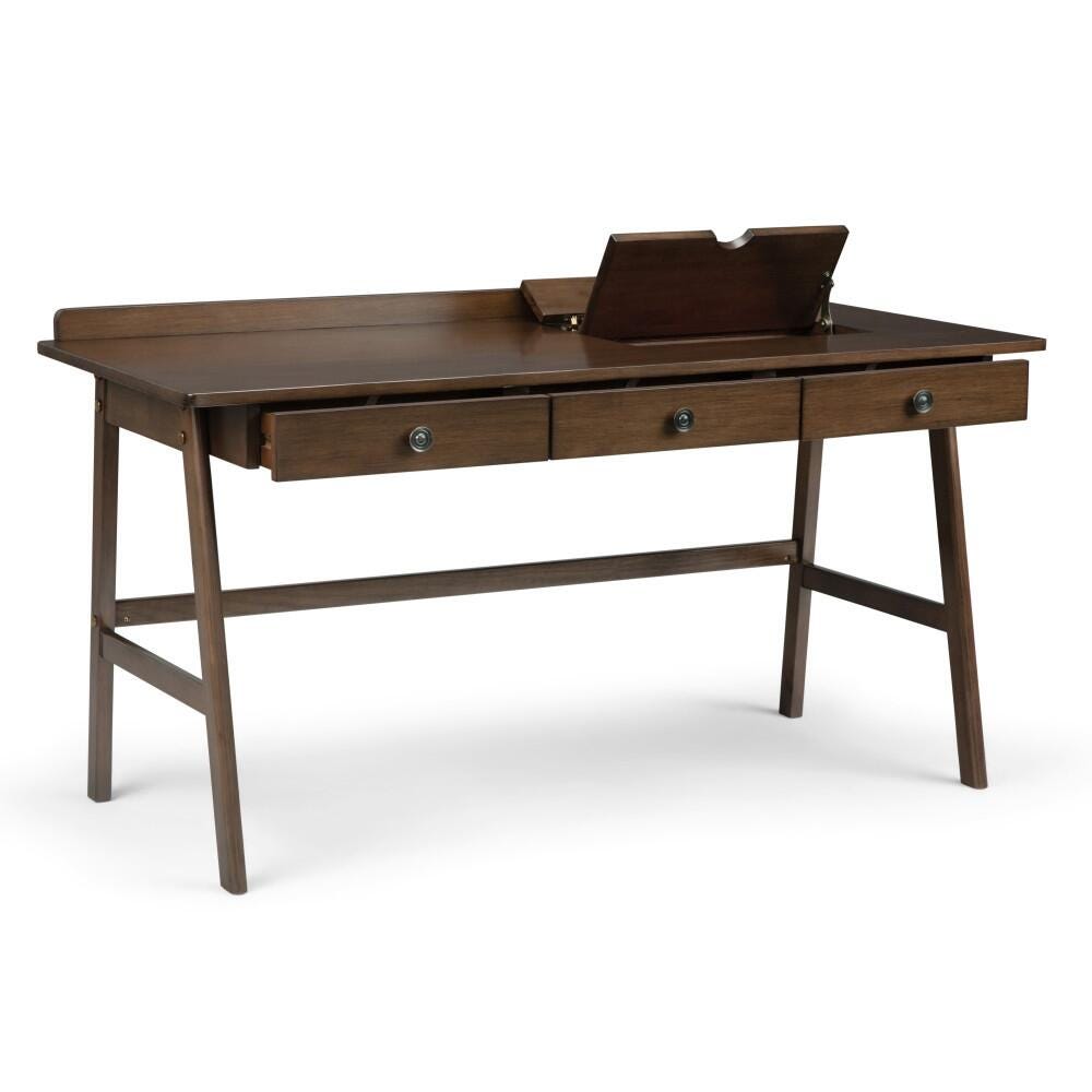 Three Drawer Desk with USB, , large