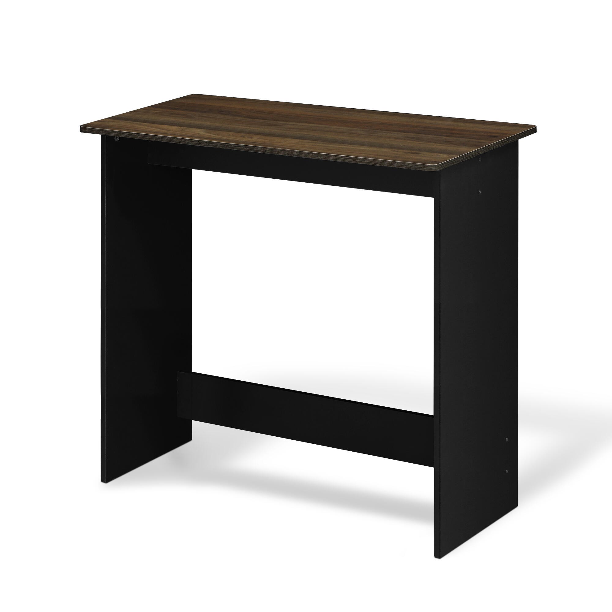 Furinno Simplistic 35" Home Office Desk, Brown, large
