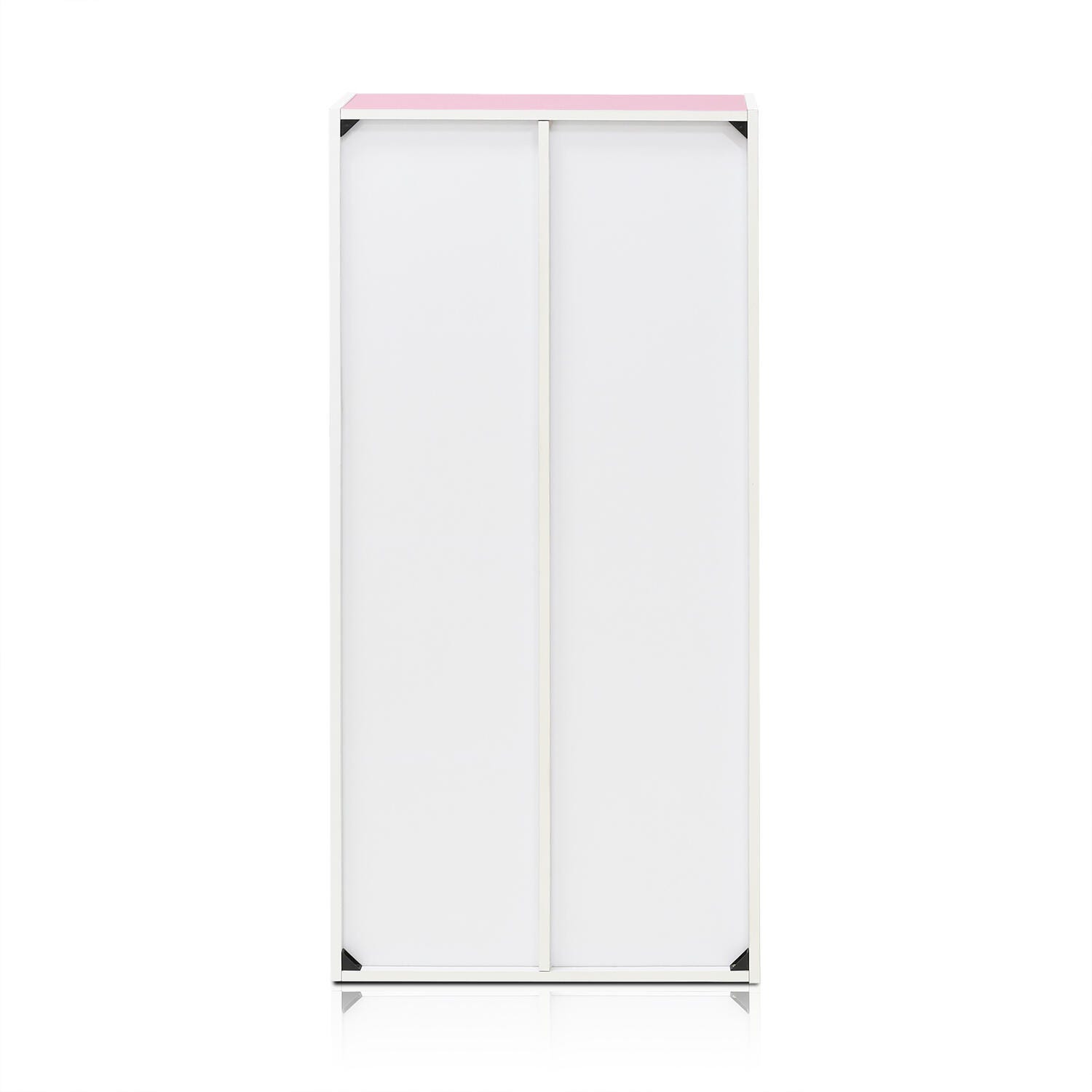 Luder 7-Cube Reversible Open Shelf, Pink, large