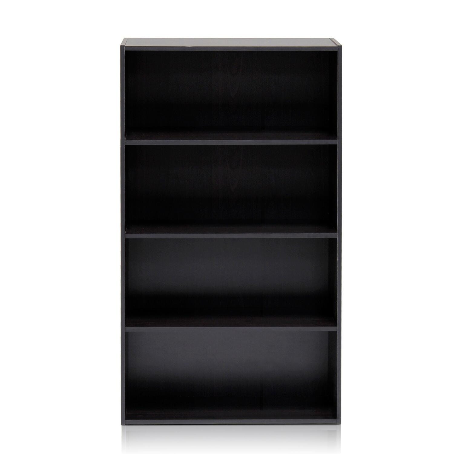 Pasir 4-Tier Open Shelf, Brown, large