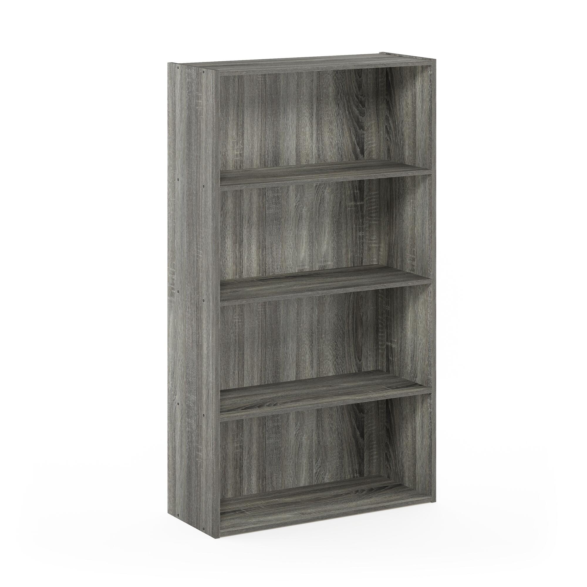 Pasir 4 Tier Open Shelf, Gray, large