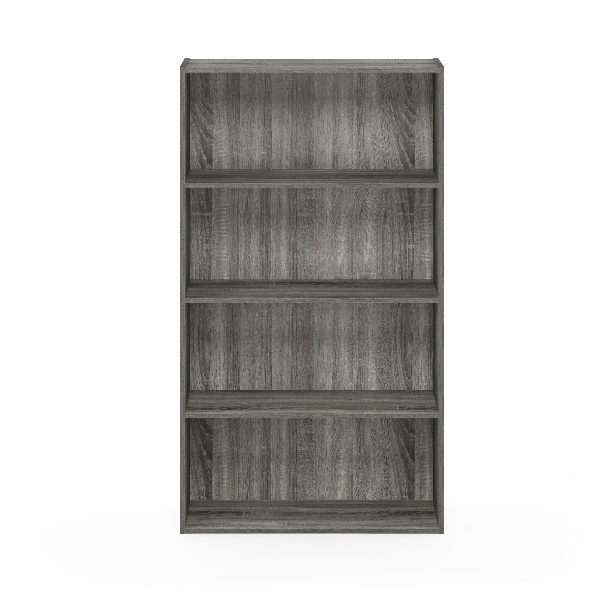 Pasir 4 Tier Open Shelf, Gray, large