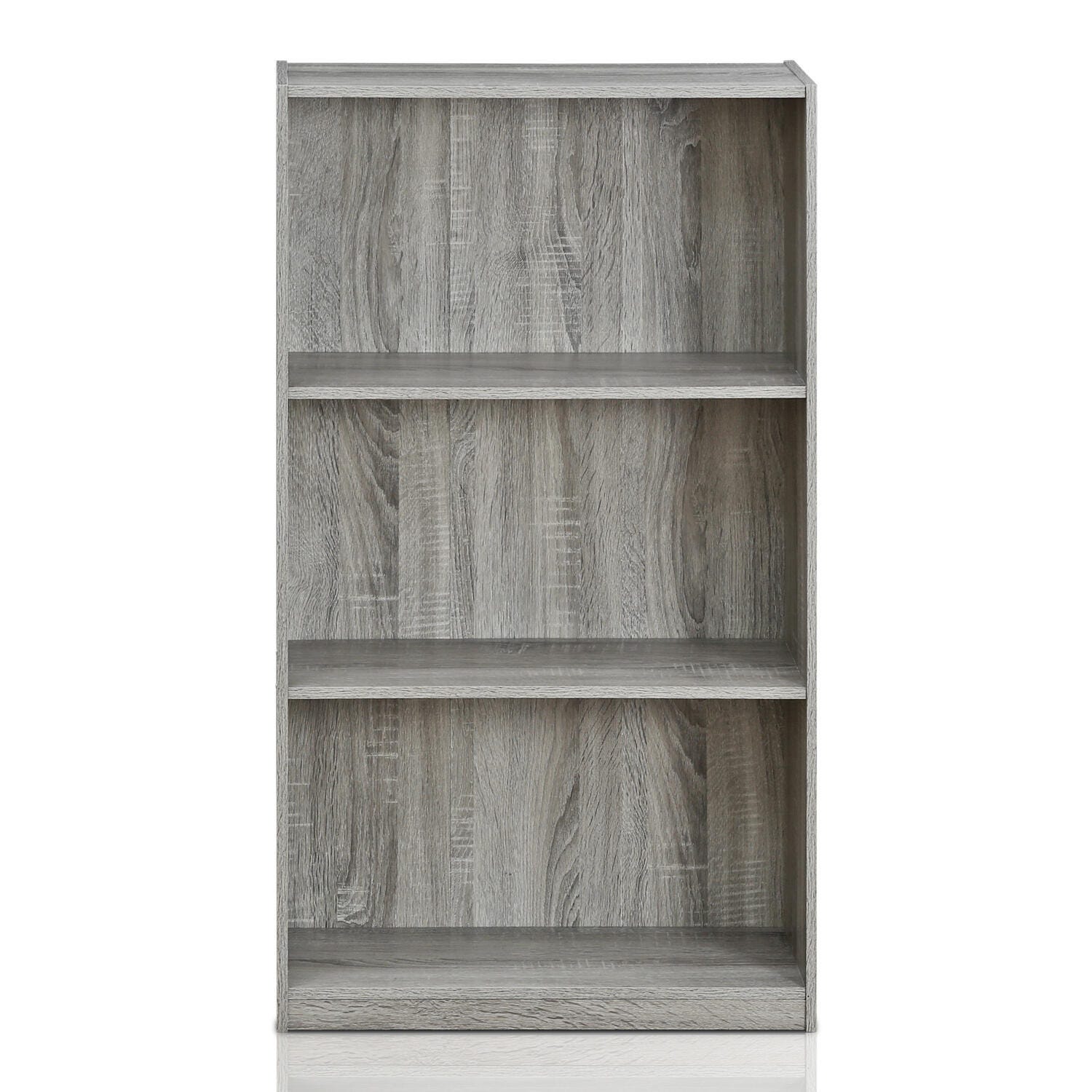 Basic 3-Tier Bookcase Storage Shelves, , large