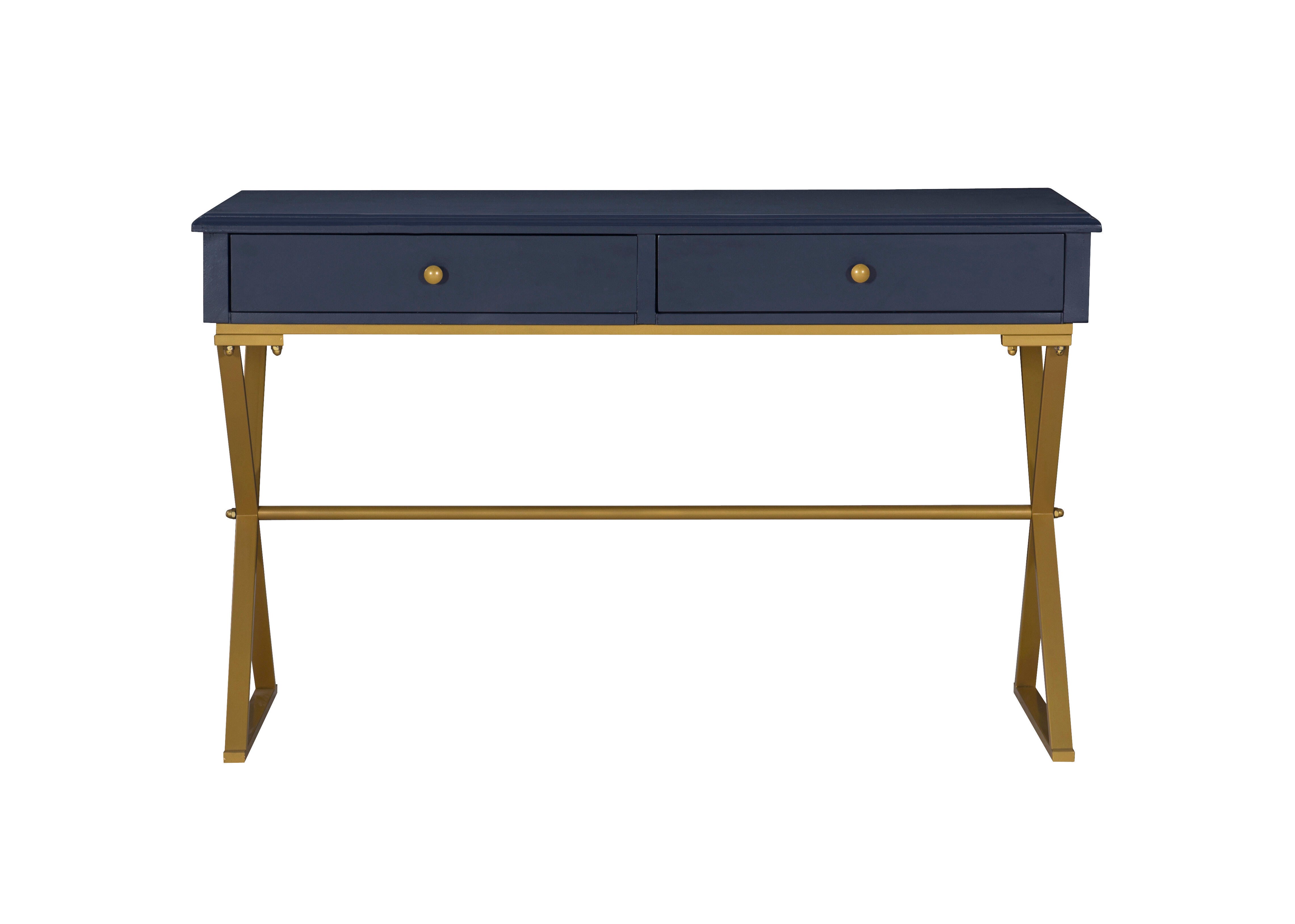 Linon Henrick Campaign Desk, , large