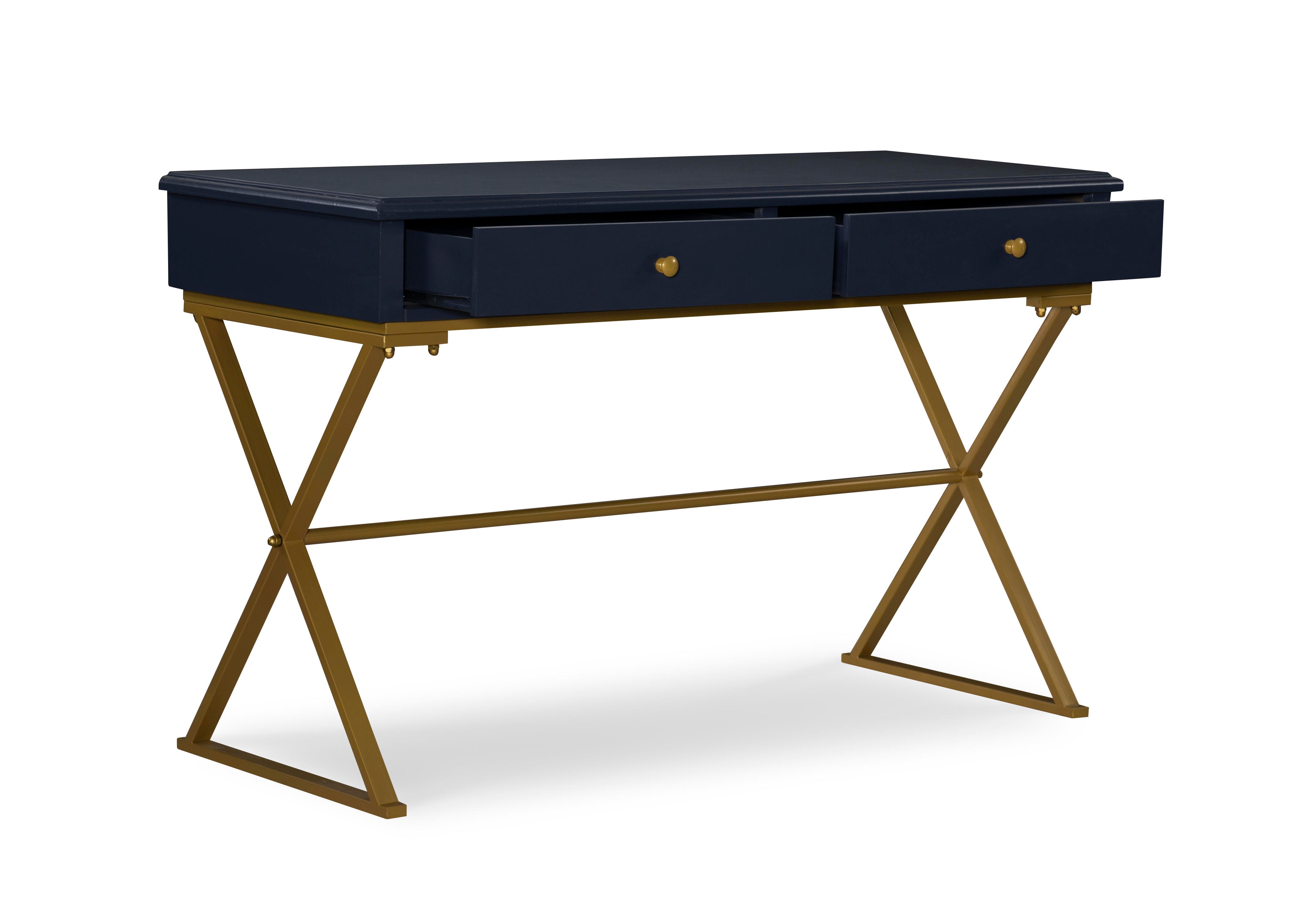 Linon Henrick Campaign Desk, , large