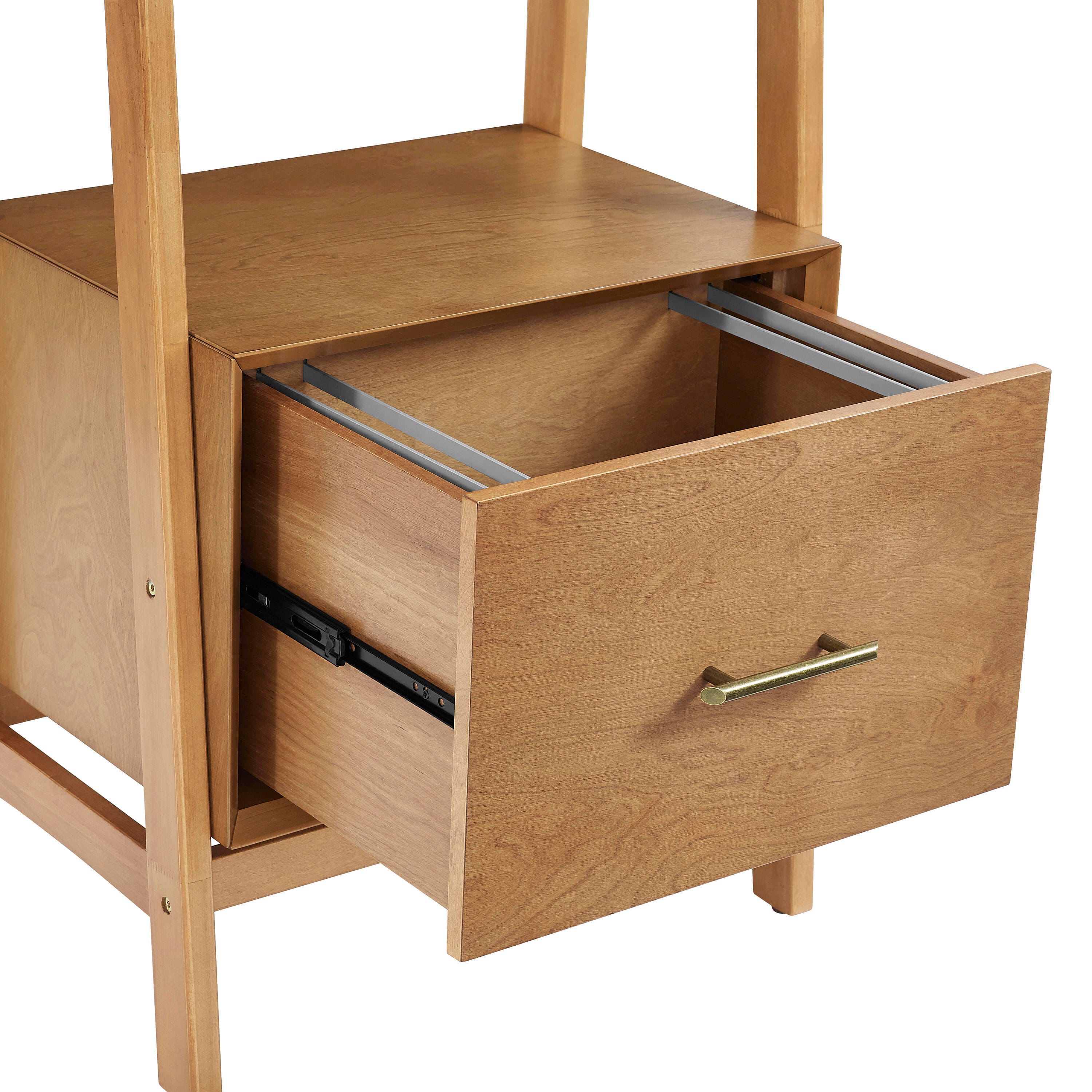 Crosley Landon Small Etagere, Beige, large