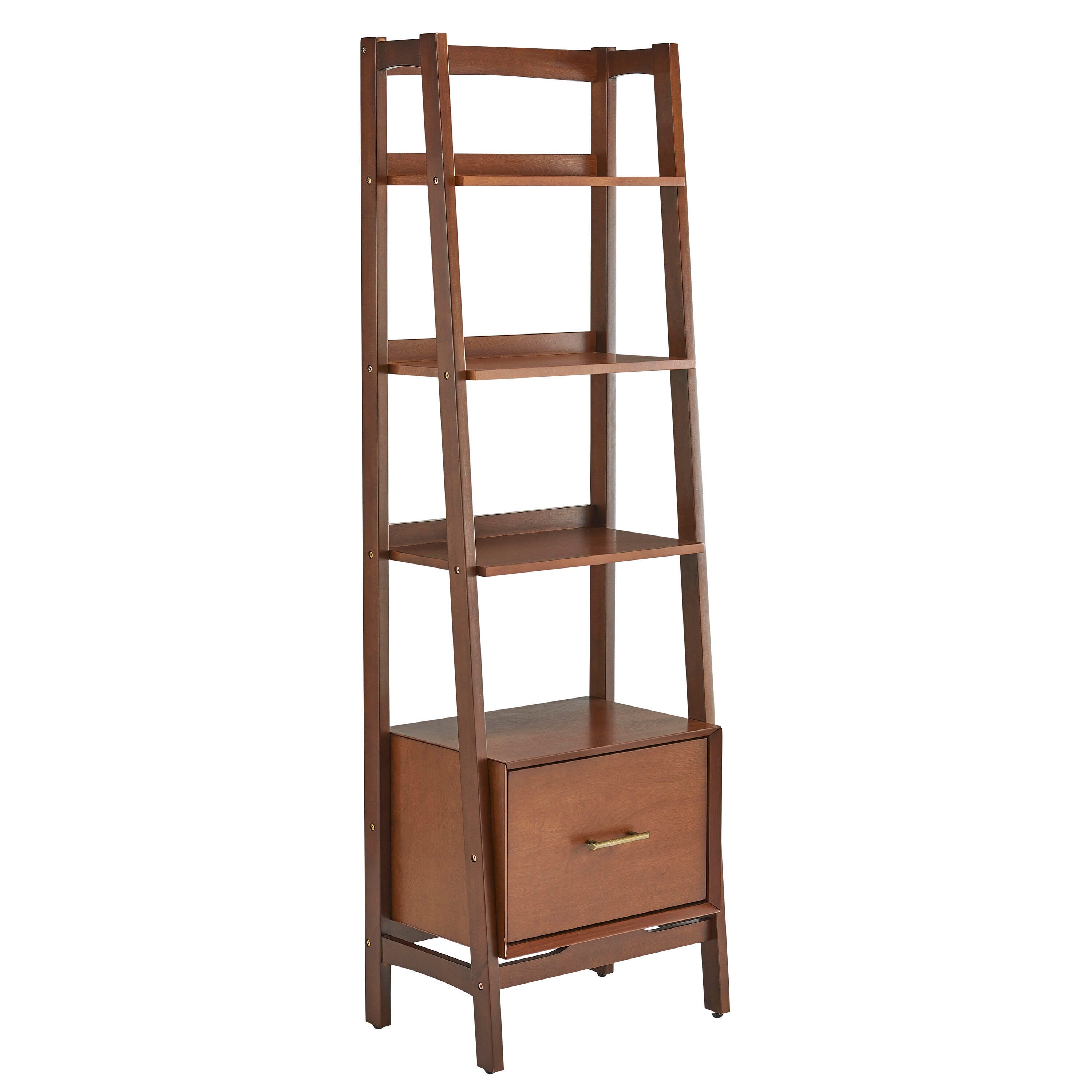 Crosley Landon Small Etagere, Brown, large