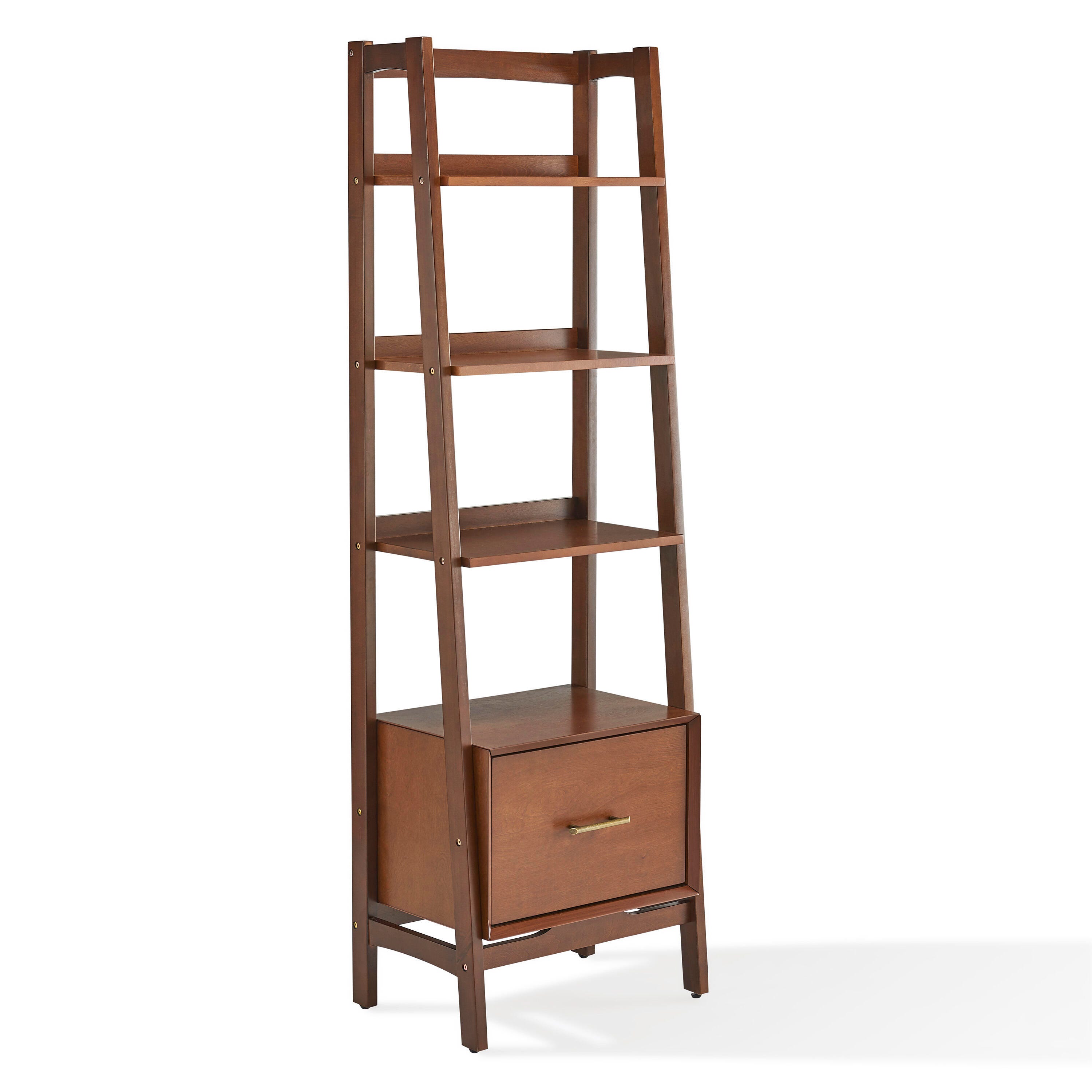 Crosley Landon Small Etagere, Brown, large