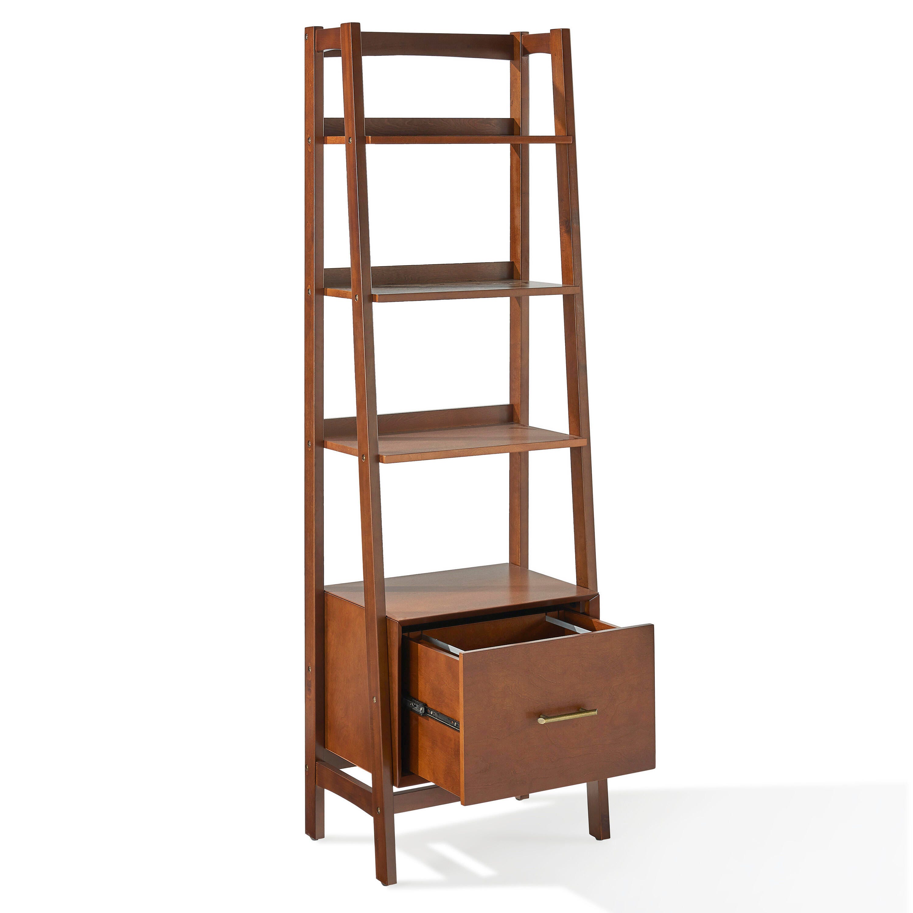 Crosley Landon Small Etagere, Brown, large