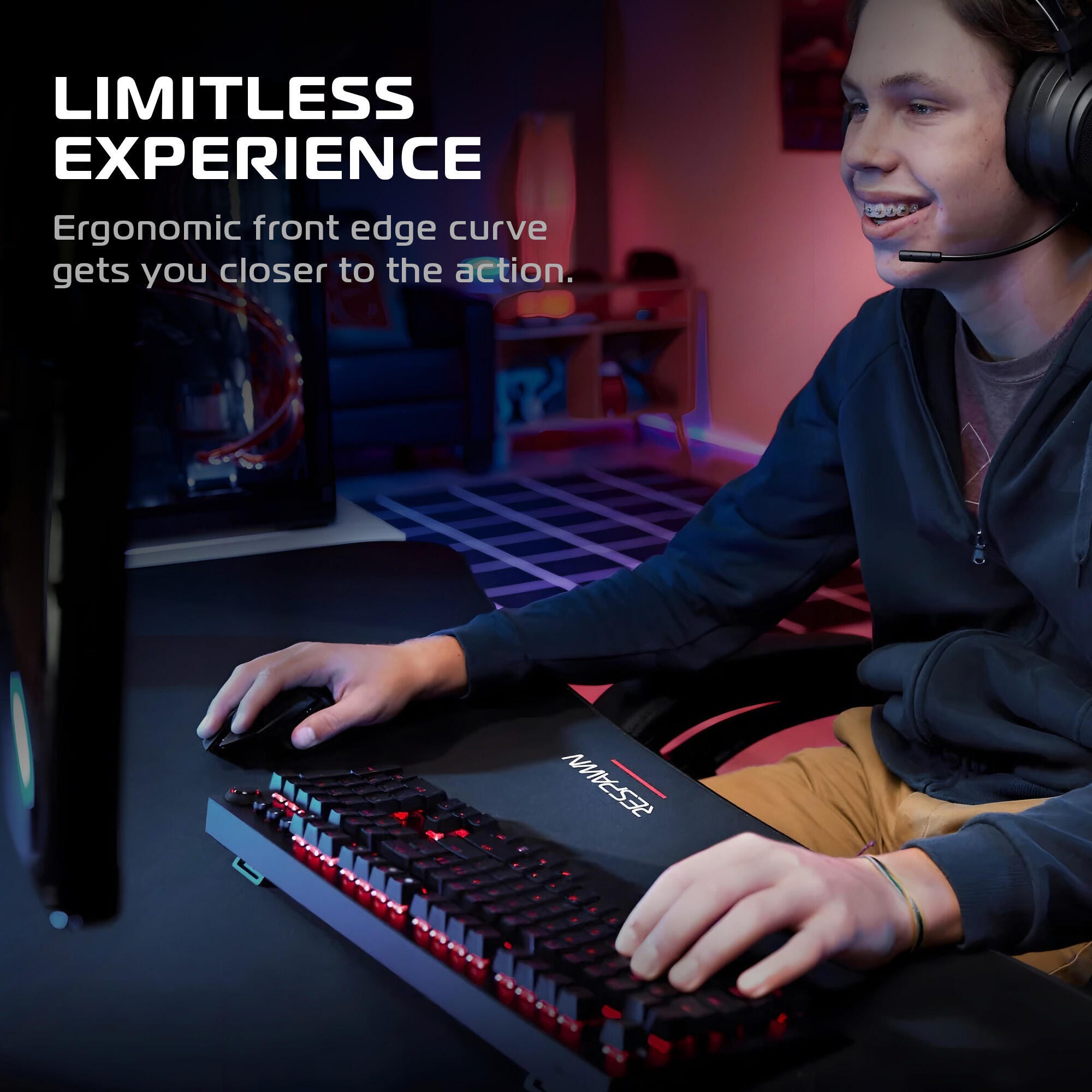 RESPAWN 1063 Gaming Desk, , large