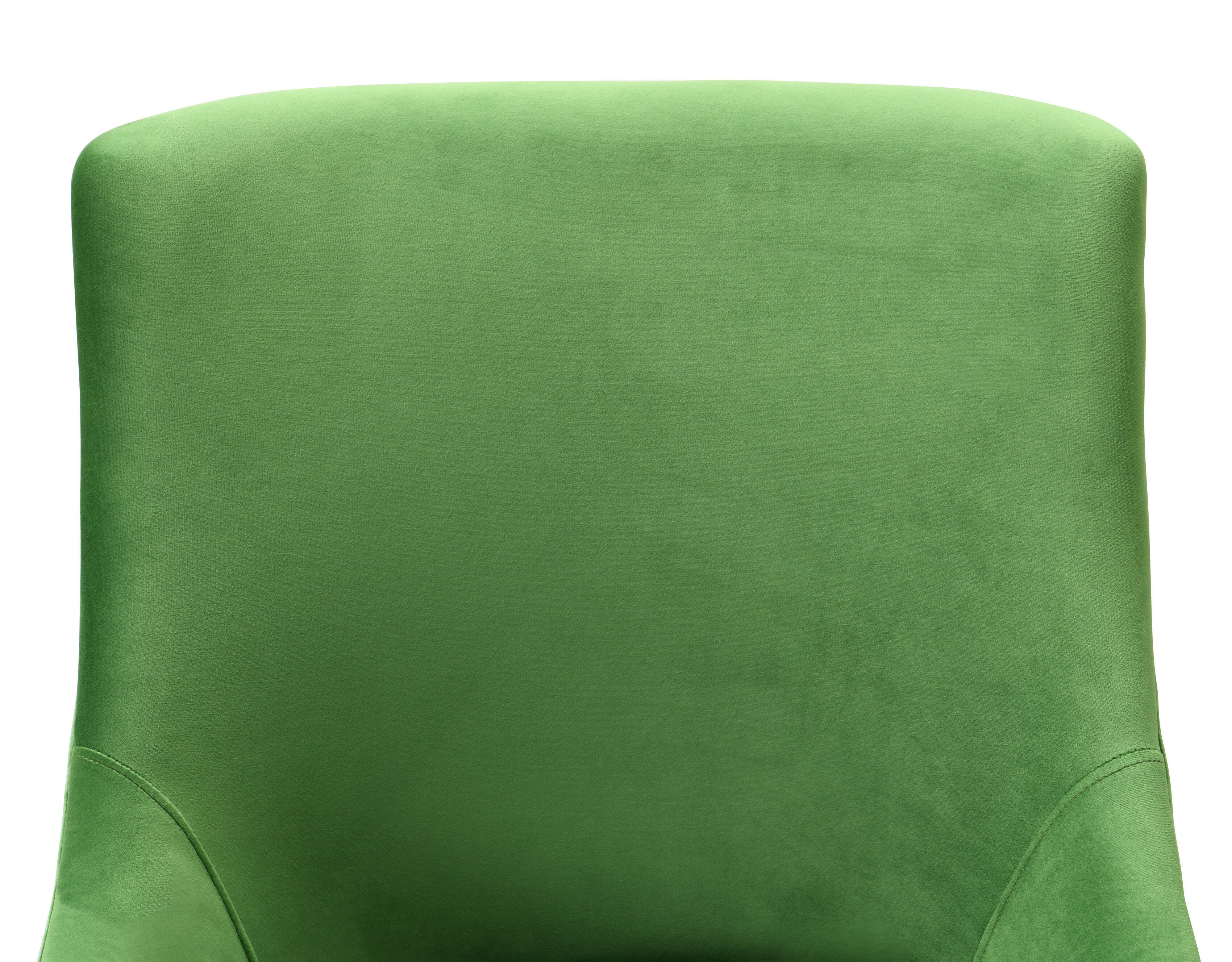 TOV Furniture Office Swivel Chair, Green, large