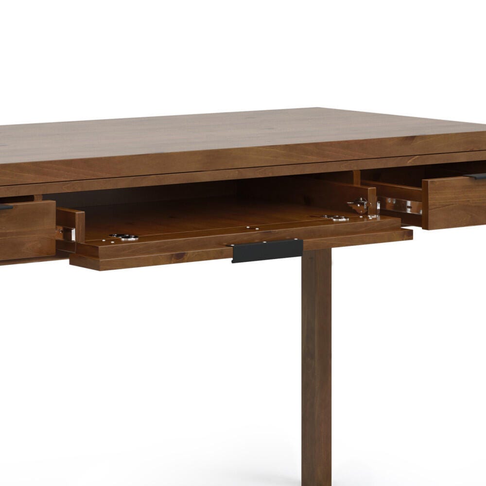 Hollander 60" Wide Desk, Light Brown, large