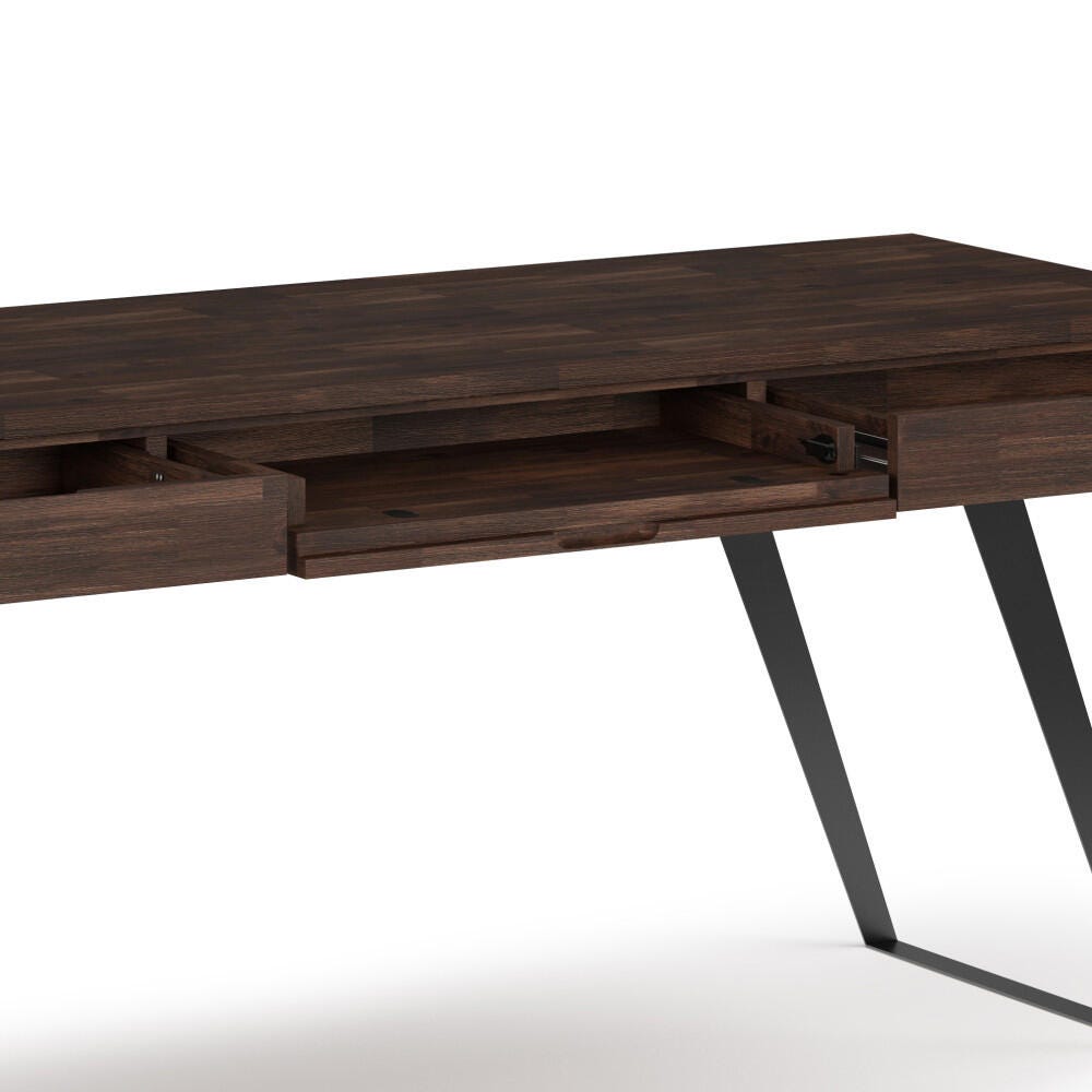 Lowry Industrial 72" Wide Desk, , large