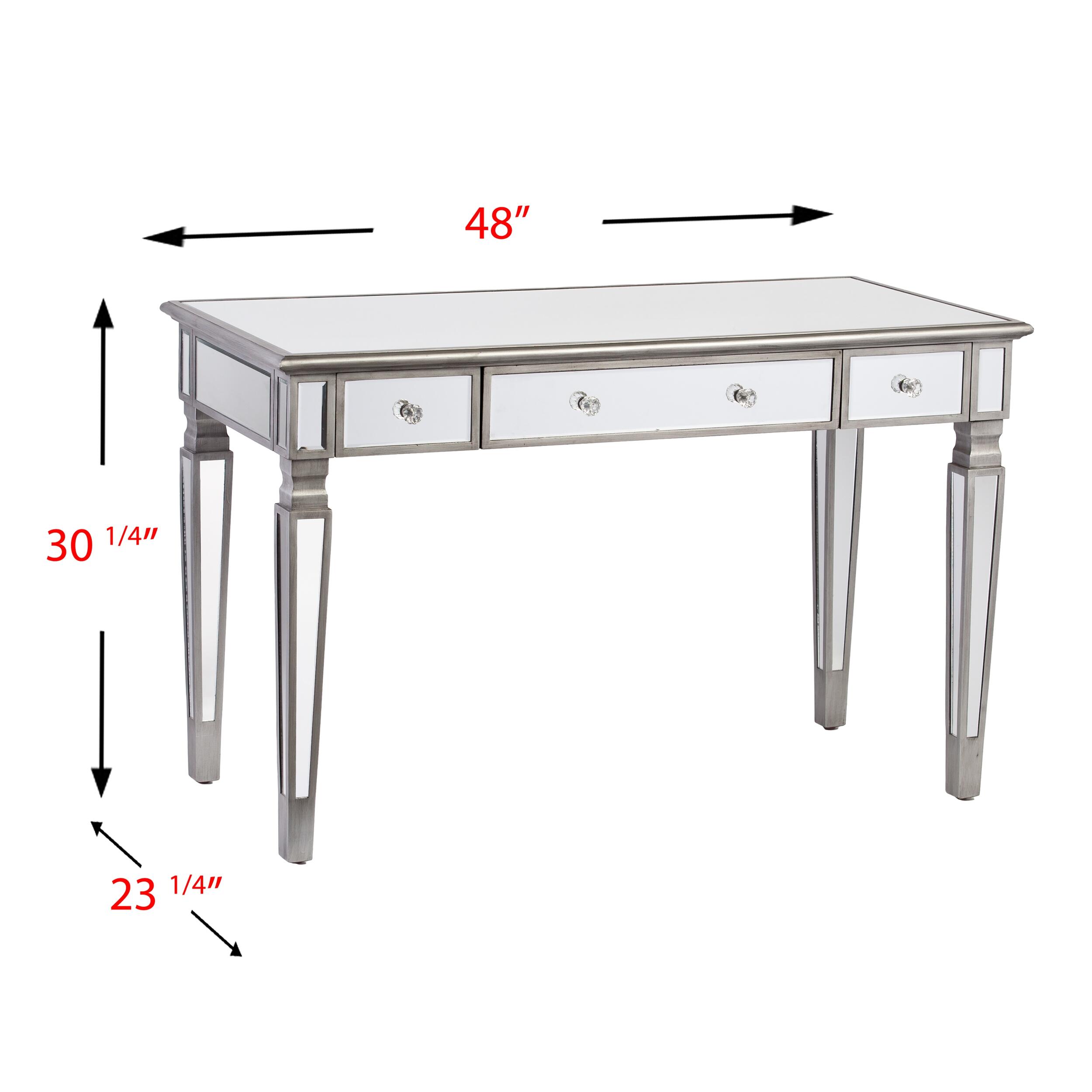 Mysti Mirrored Desk, , large