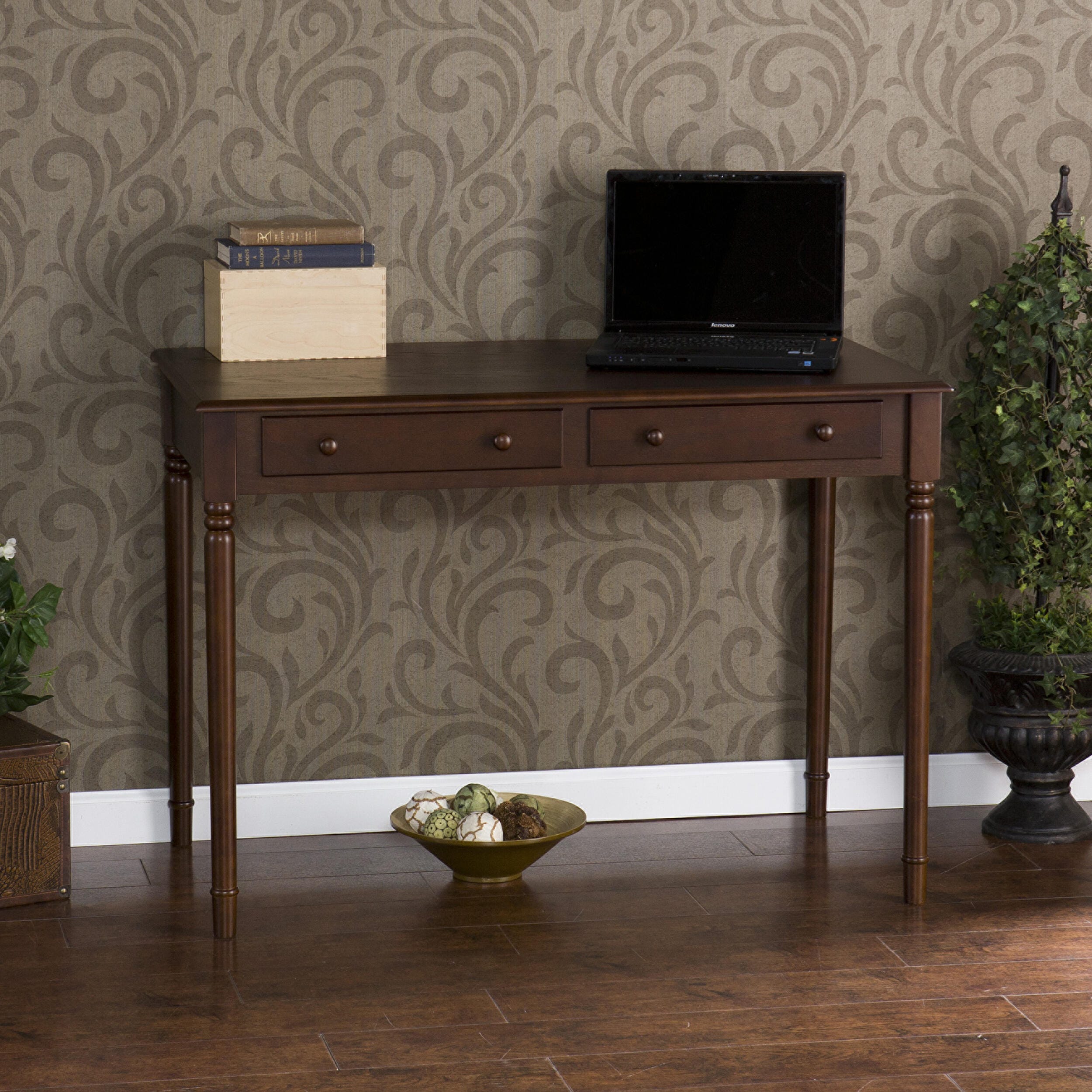 Corbin Writing 2-Drawer Desk, , large