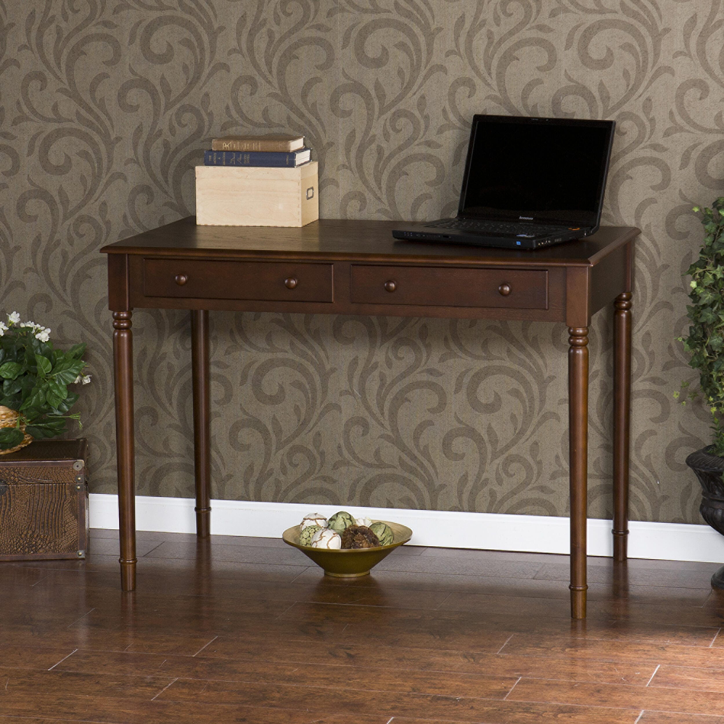 Corbin Writing 2-Drawer Desk, , large