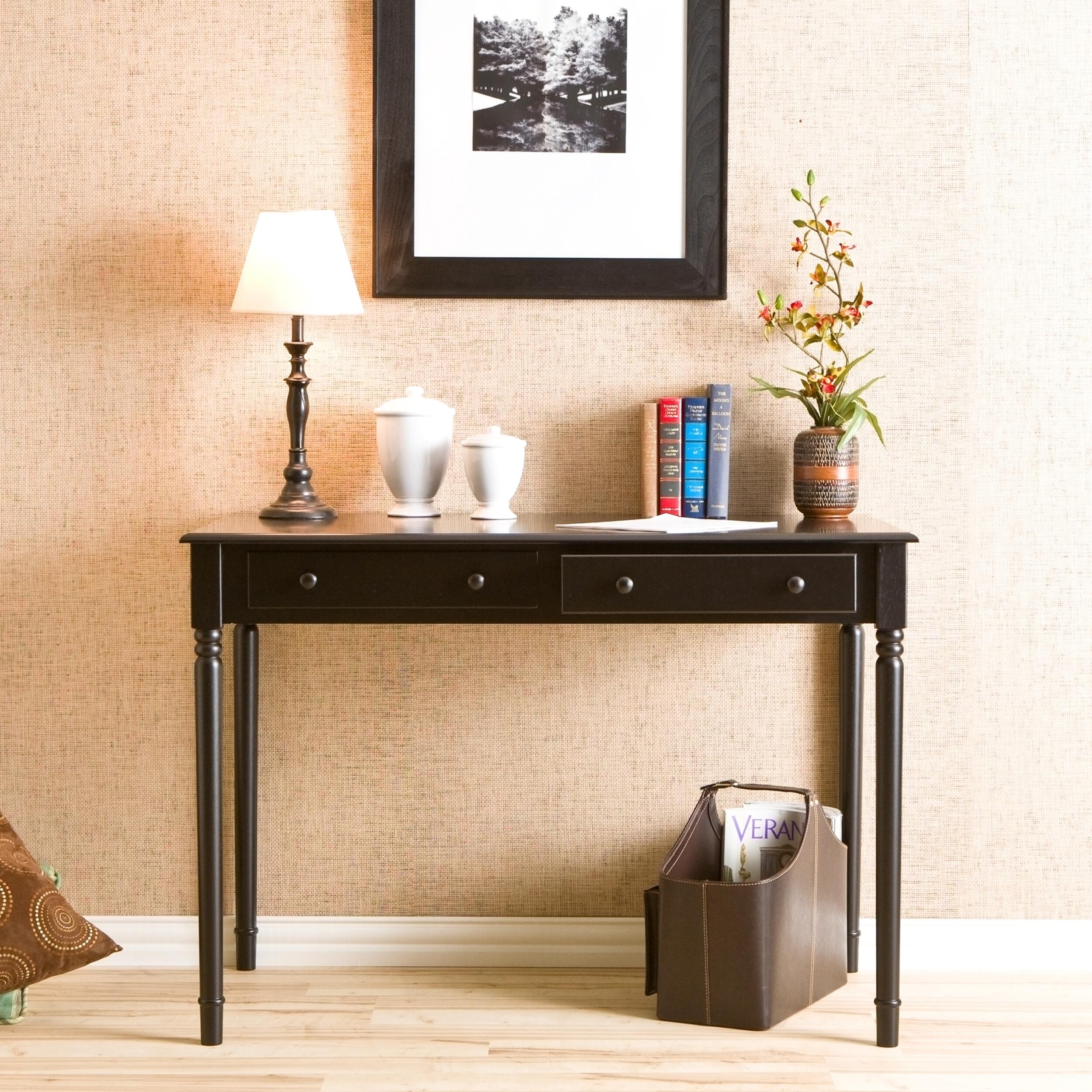 Corbin Writing 2-Drawer Desk, , large