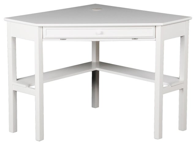 Southern Enterprises Furniture Meg Corner Computer Desk