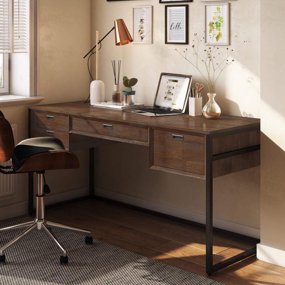 Simpli Home Richmond 60" Desk, , rollover