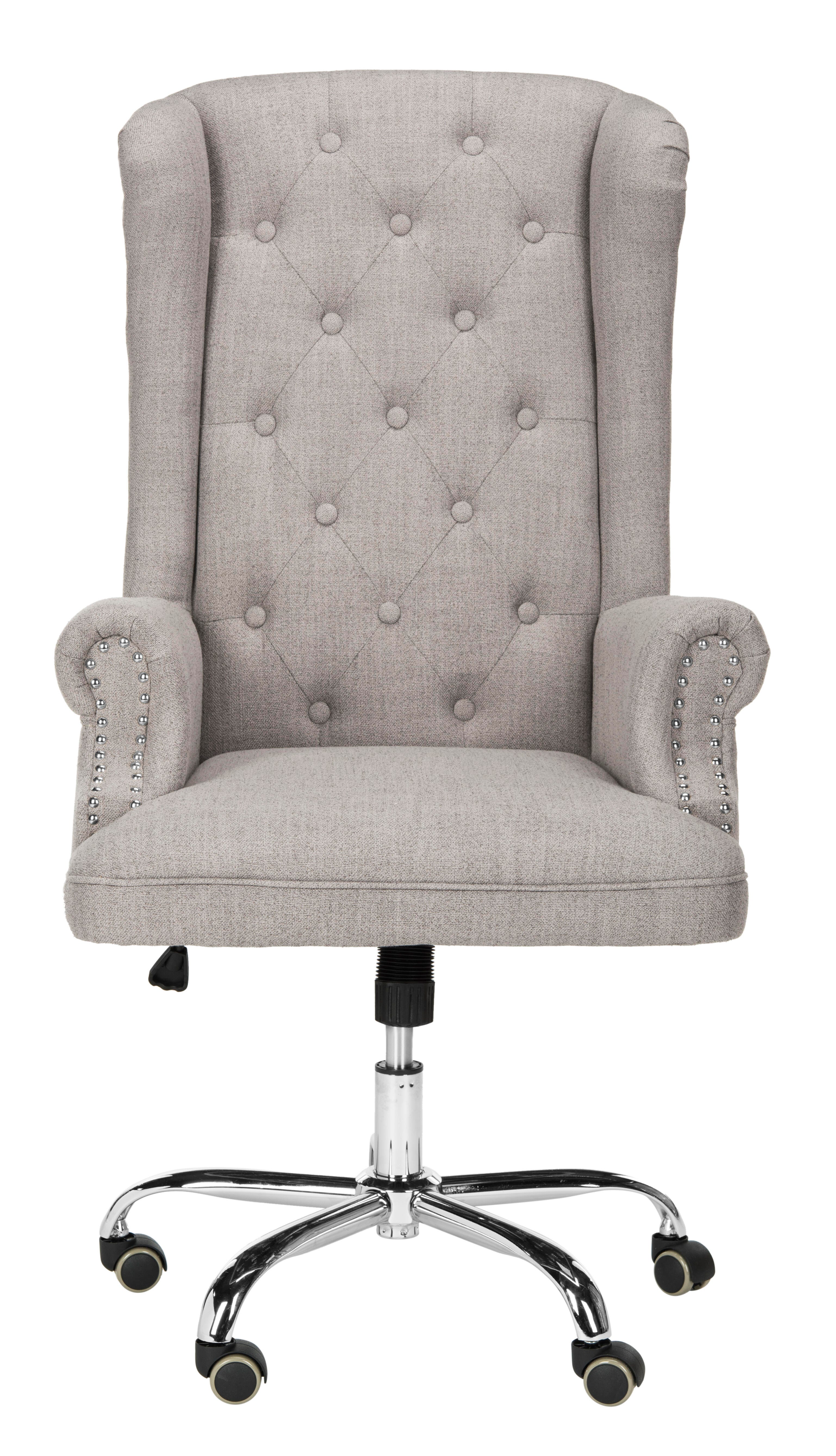 Safavieh Ian Tufted Swivel Office Chair, , large