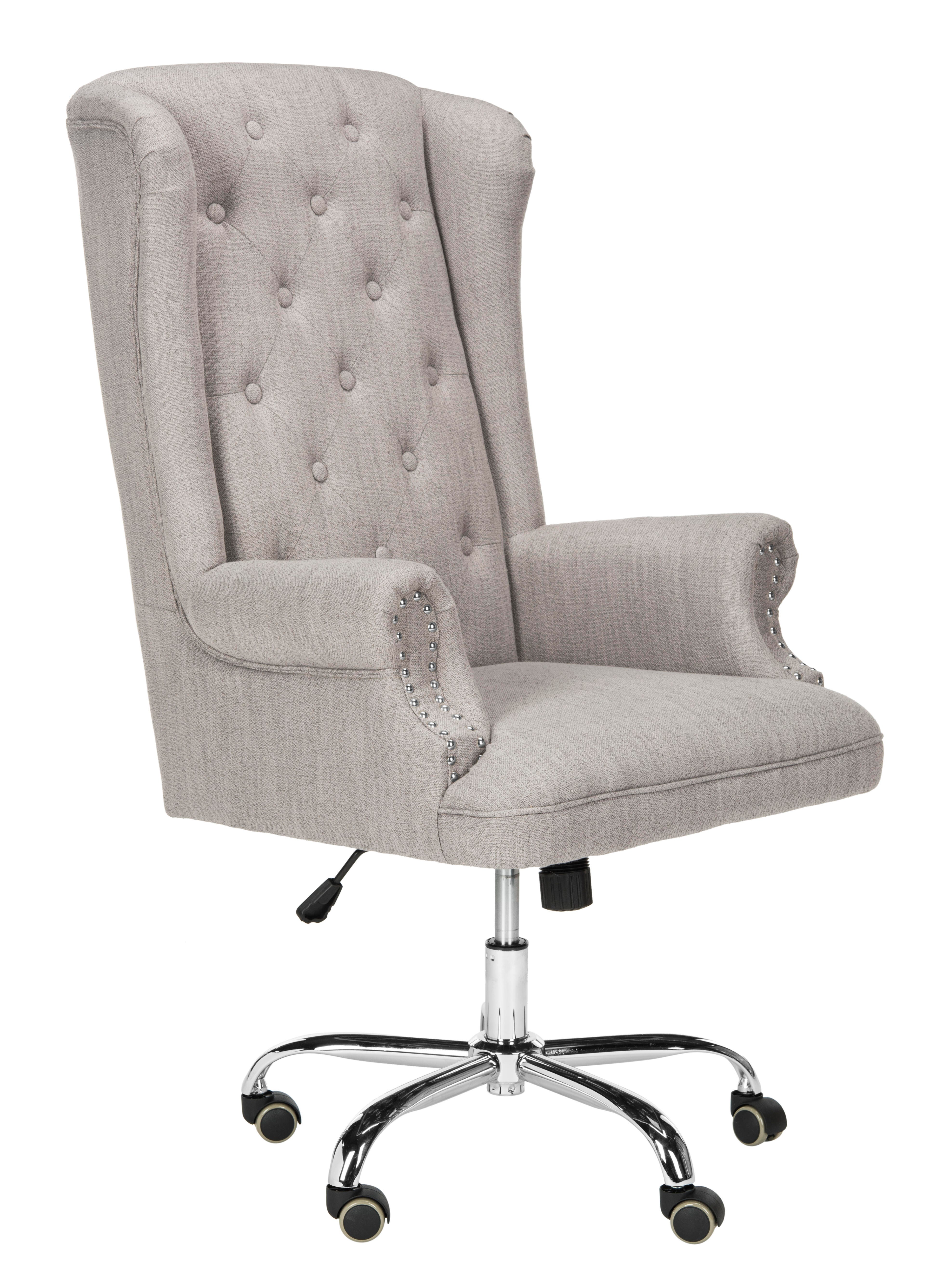 Safavieh Ian Tufted Swivel Office Chair, , large
