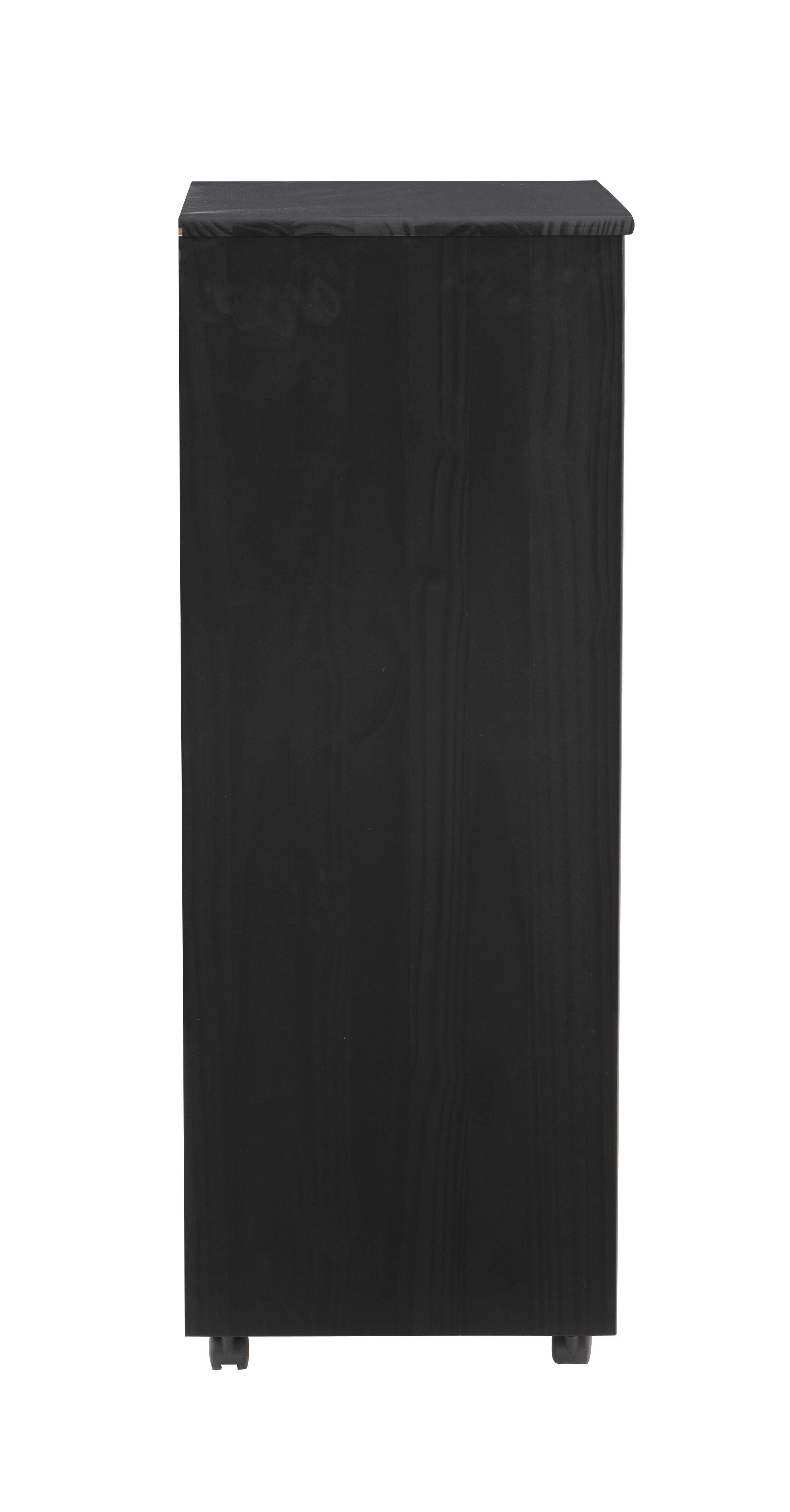 Linon Boyd 8-Drawer Rolling Storage Cart, , large