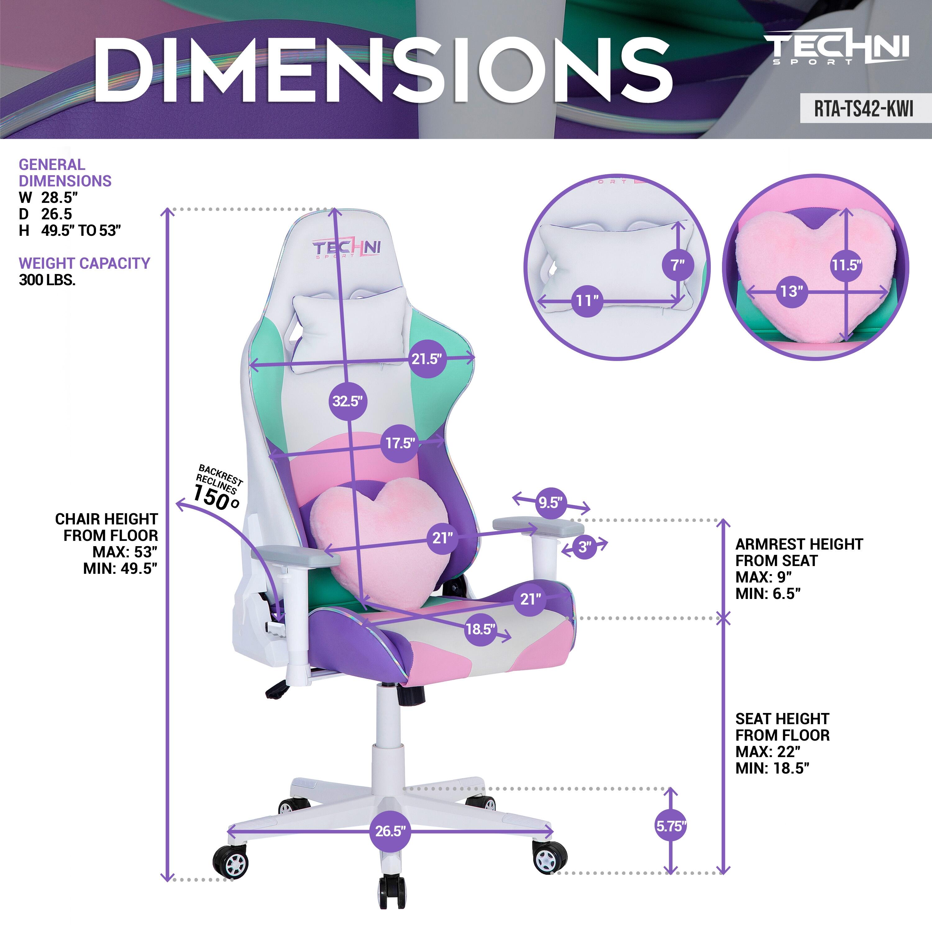 Techni Sport TS-42 PC Gaming Chair, , large