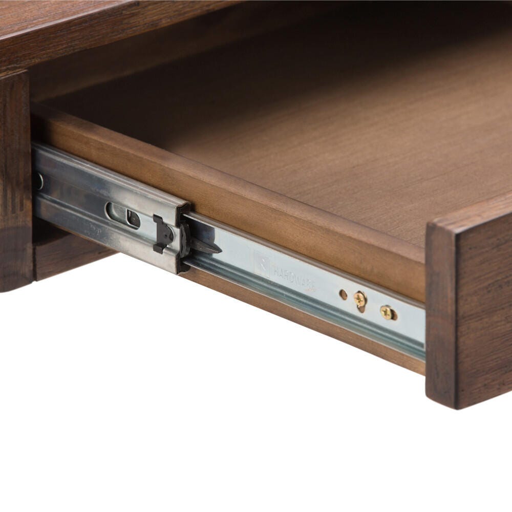 Simpli Home Ralston 60" Office Desk, Brown, large