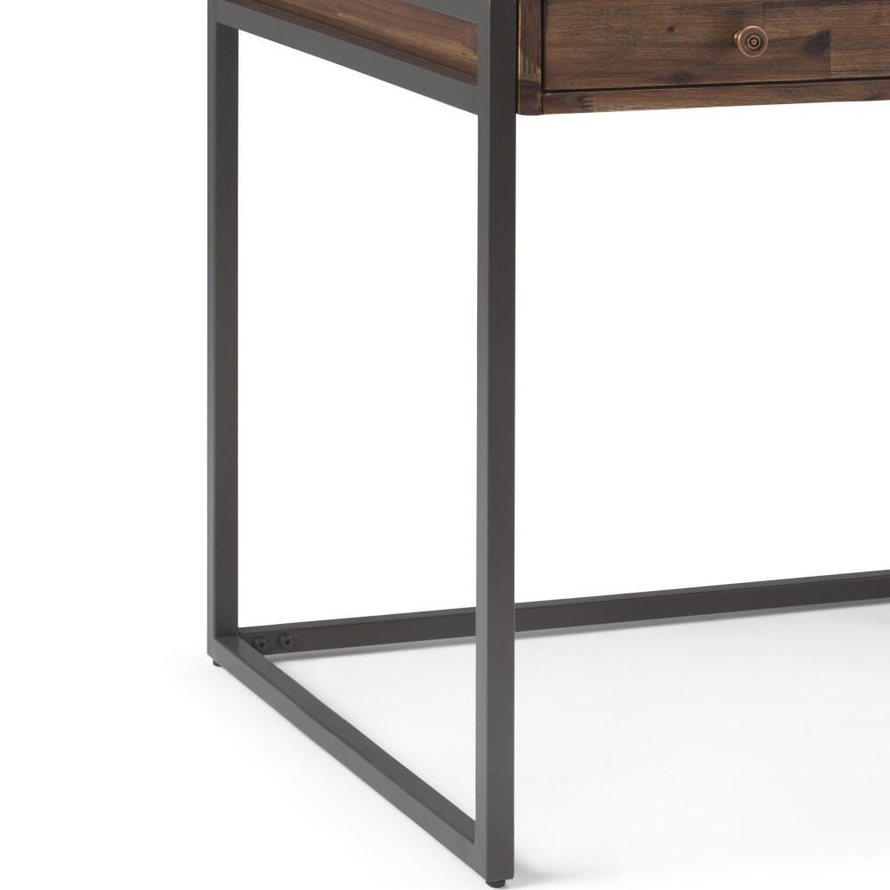 Simpli Home Ralston 60" Office Desk, Brown, large