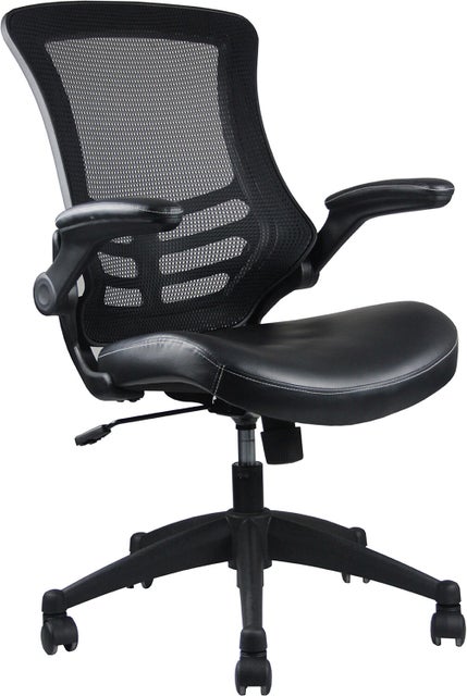 Techni Mobili Mid-Back Mesh Office Chair with Adjustable Arms
