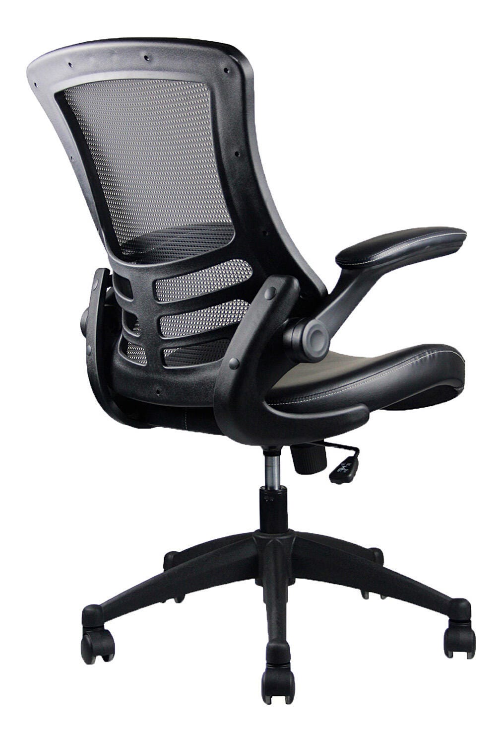 Techni Mobili Mid-Back Mesh Office Chair with Adjustable Arms, , large