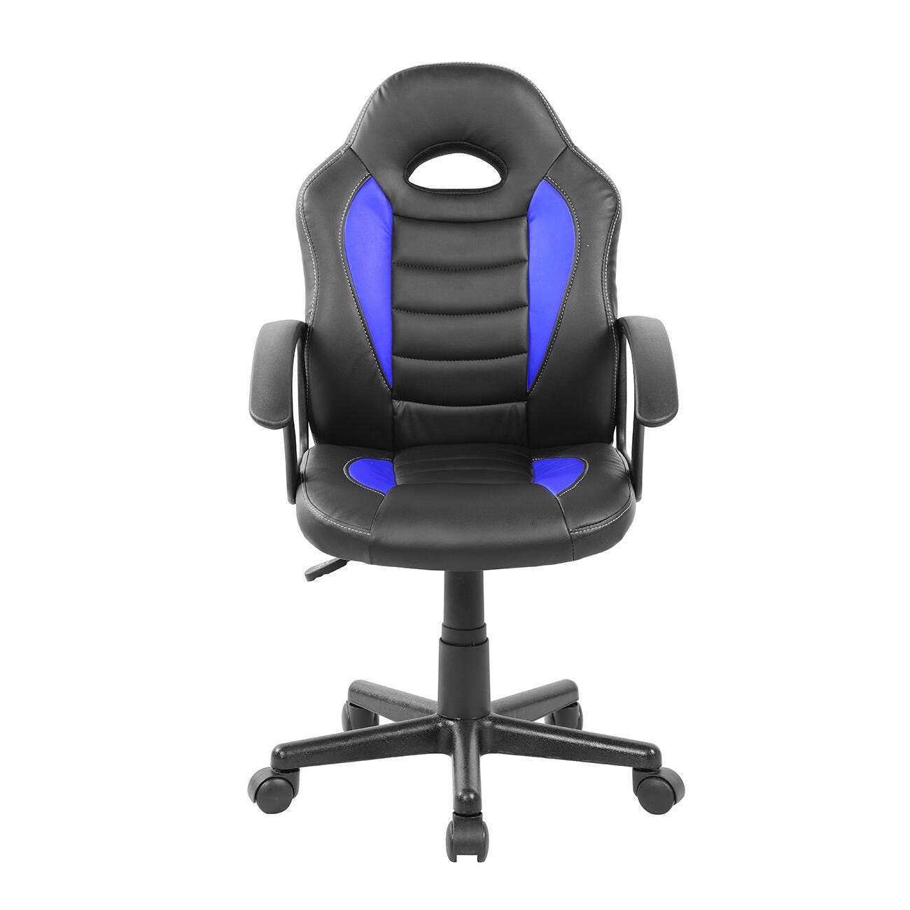 Techni Mobili Student Racer Chair with Wheels, Blue, large