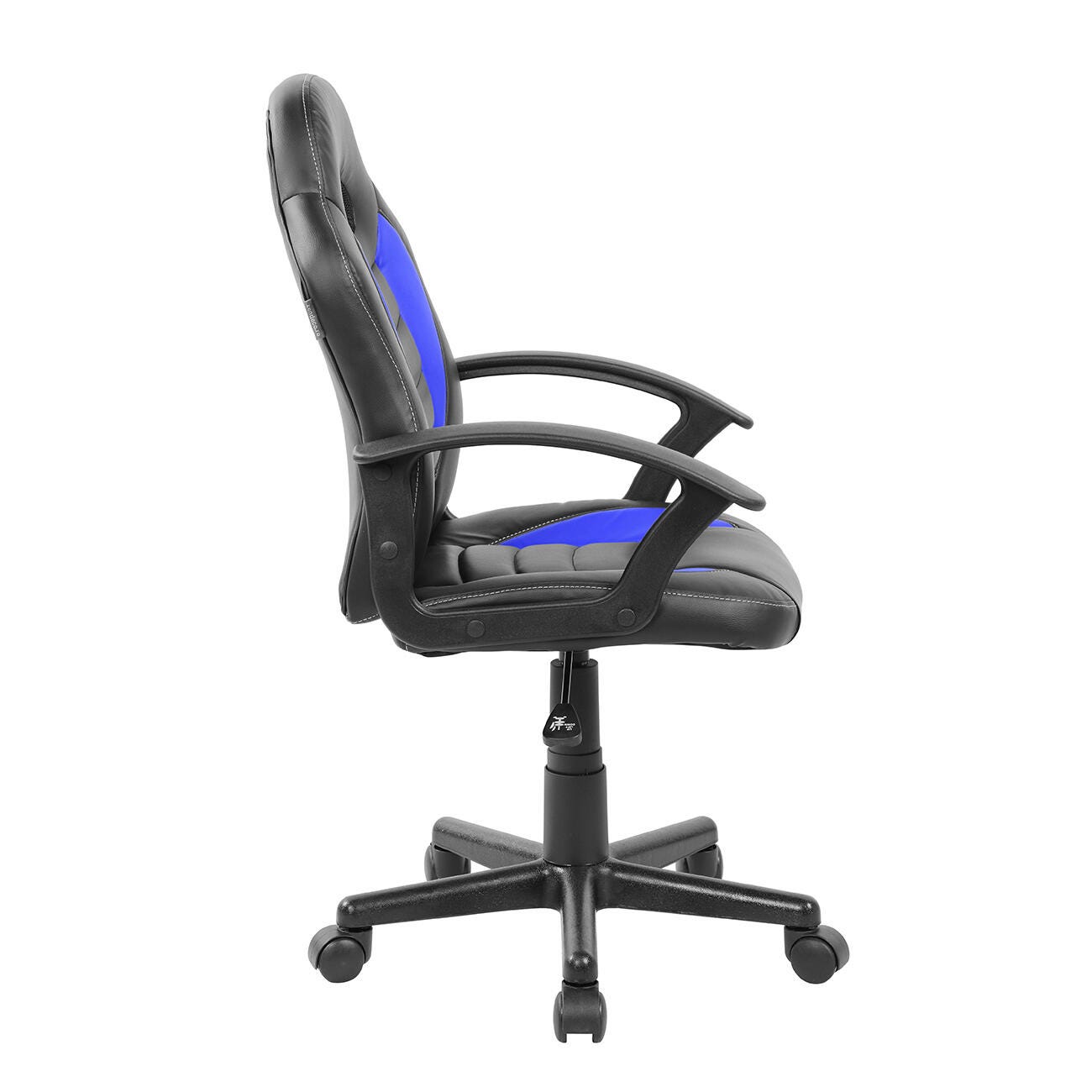 Techni Mobili Student Racer Chair with Wheels, Blue, large