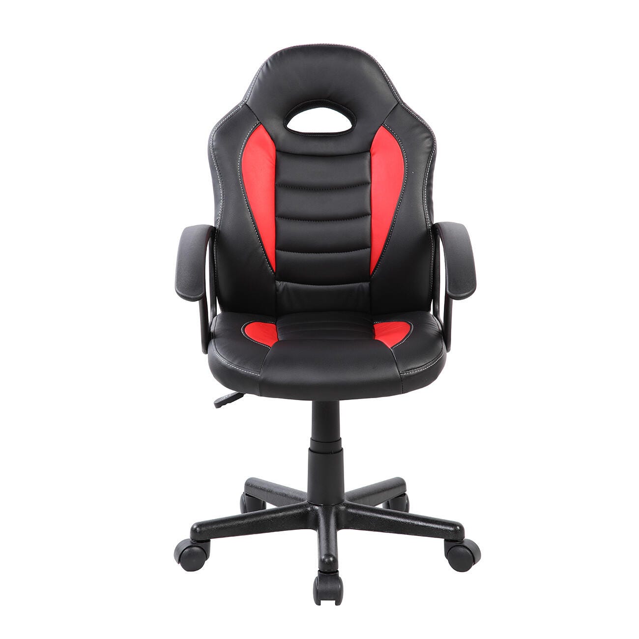 Techni Mobili Student Racer Chair with Wheels, Red, large