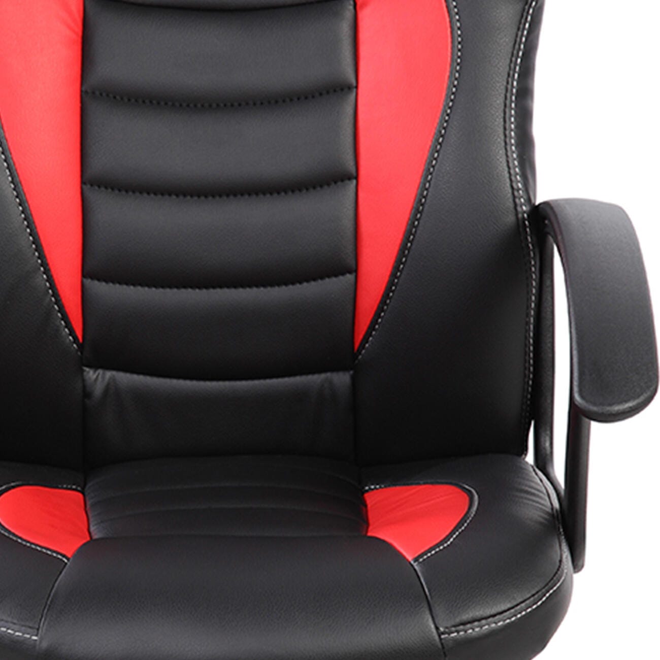 Techni Mobili Student Racer Chair with Wheels, Red, large
