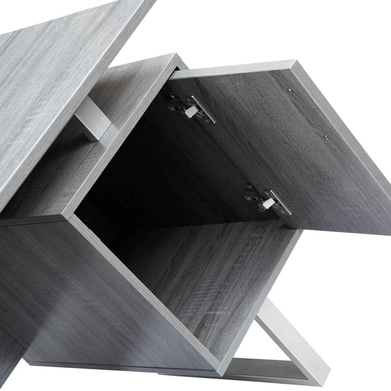 Techni Mobili Modern Office Desk with Storage, , large