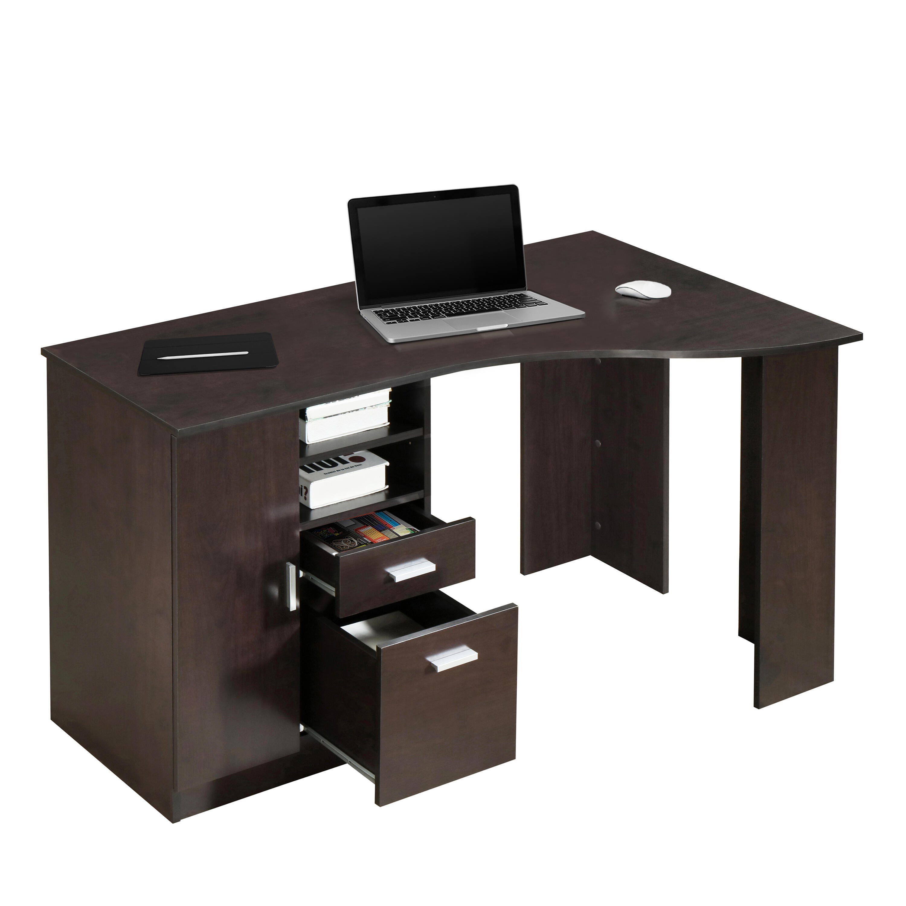 Techni Mobili Office Desk with Storage, , large