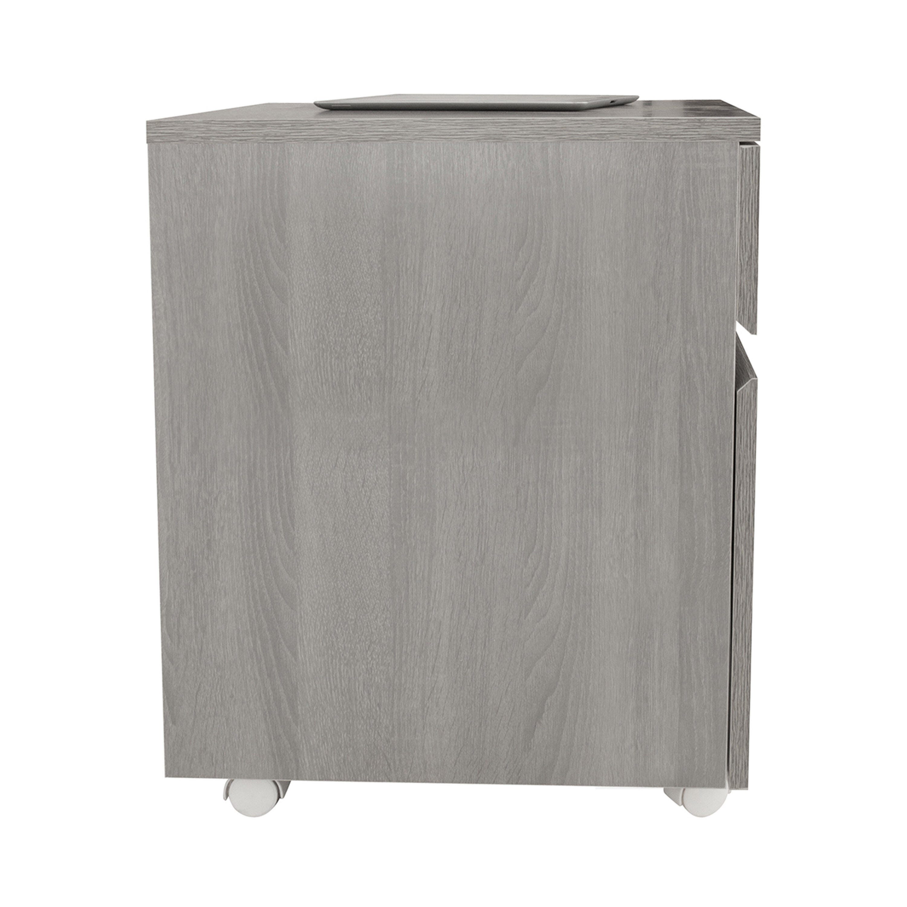 Techni Mobili Rolling Two Drawer Vertical Filing Cabinet, , large