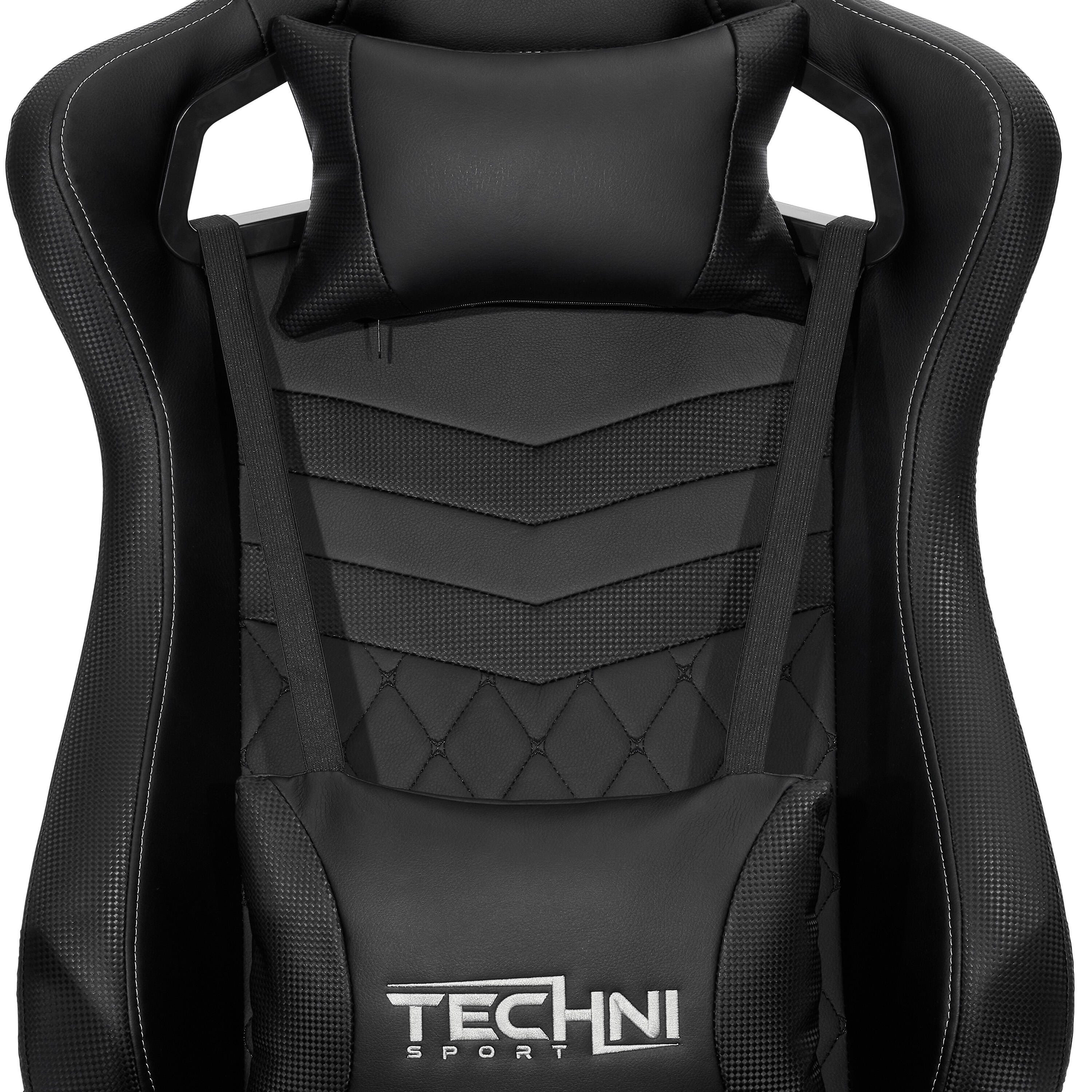 Techni Sport TS-83 Ergonomic High Back Racer Style PC Gaming Chair, , large