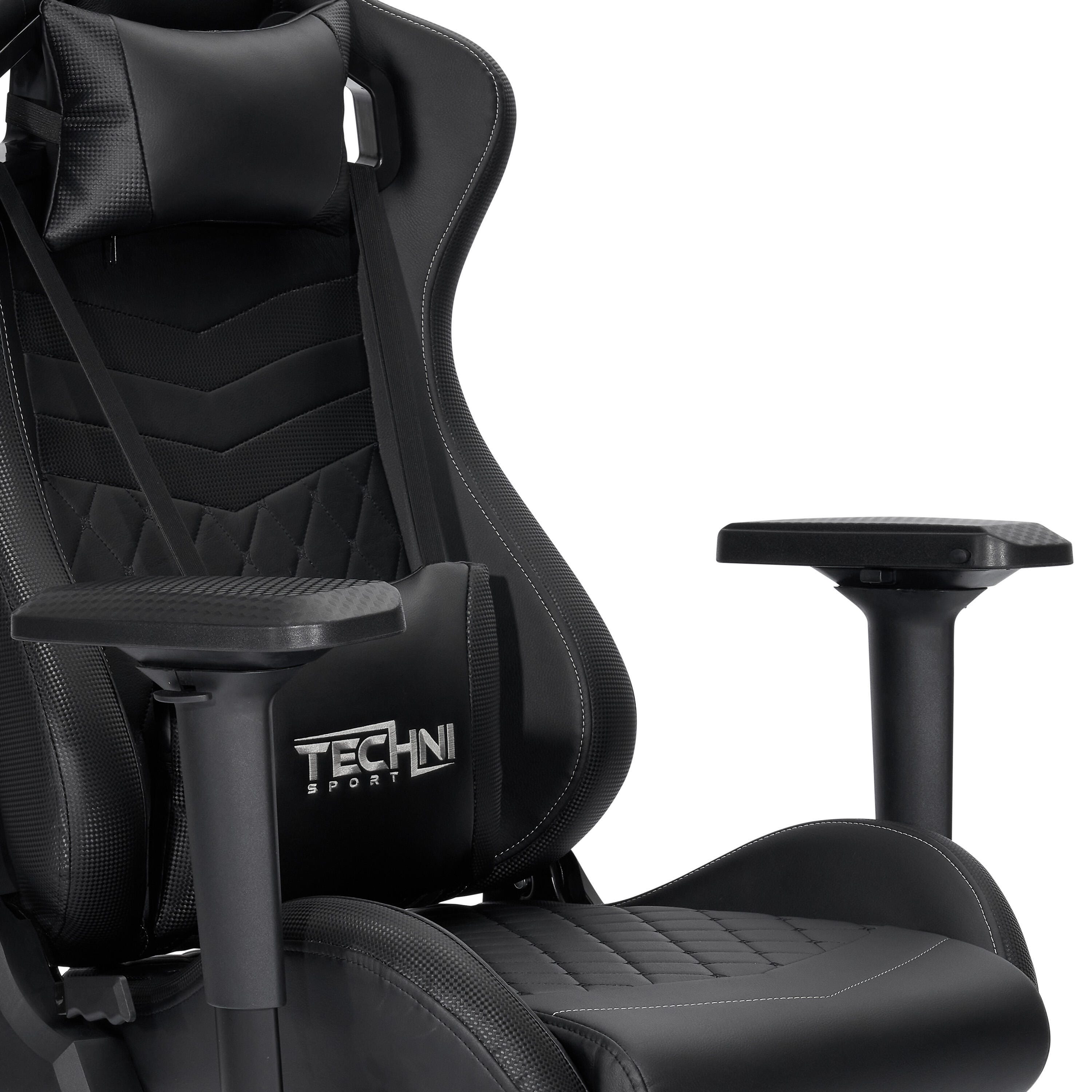 Techni Sport TS-83 Ergonomic High Back Racer Style PC Gaming Chair, , large