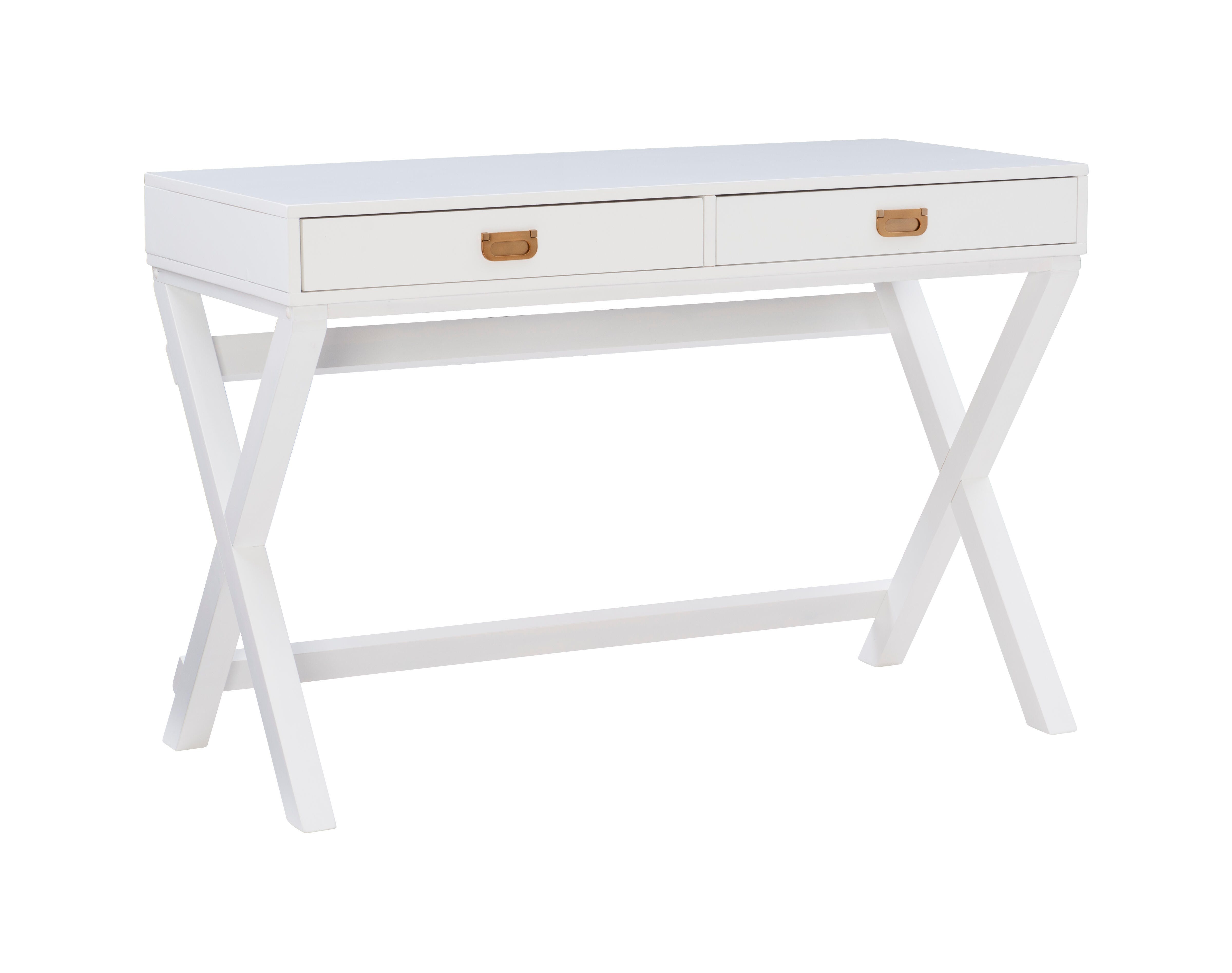 Linon Paige Desk, White, large